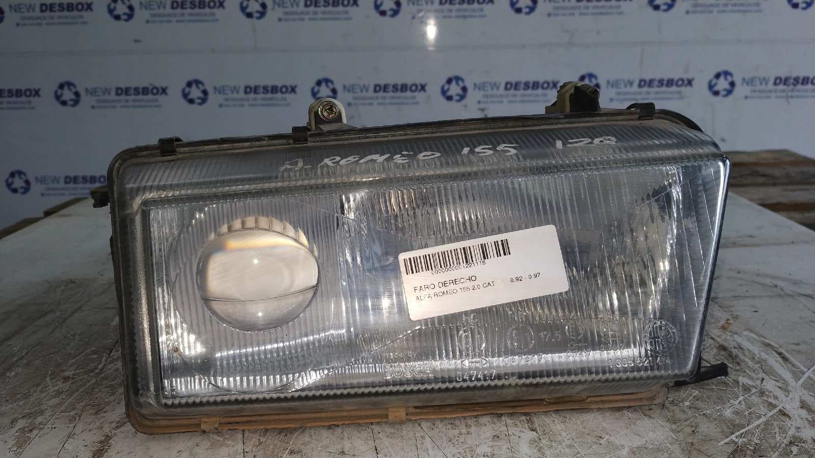 Recambio de FARO DERECHO para ALFA ROMEO 155 2.0 referencia OEM IAM 0301085302