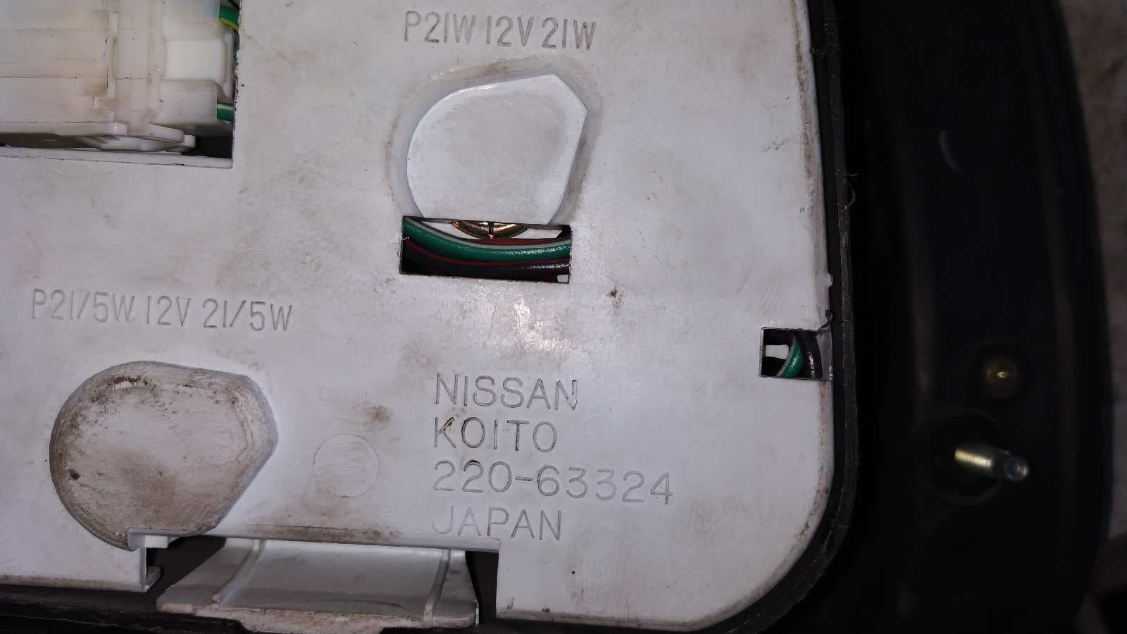 Recambio de PILOTO TRASERO IZQUIERDO para NISSAN SUNNY BERLINA (N13) 1.6 12V CAT referencia OEM IAM 22063324   - ROJO 5