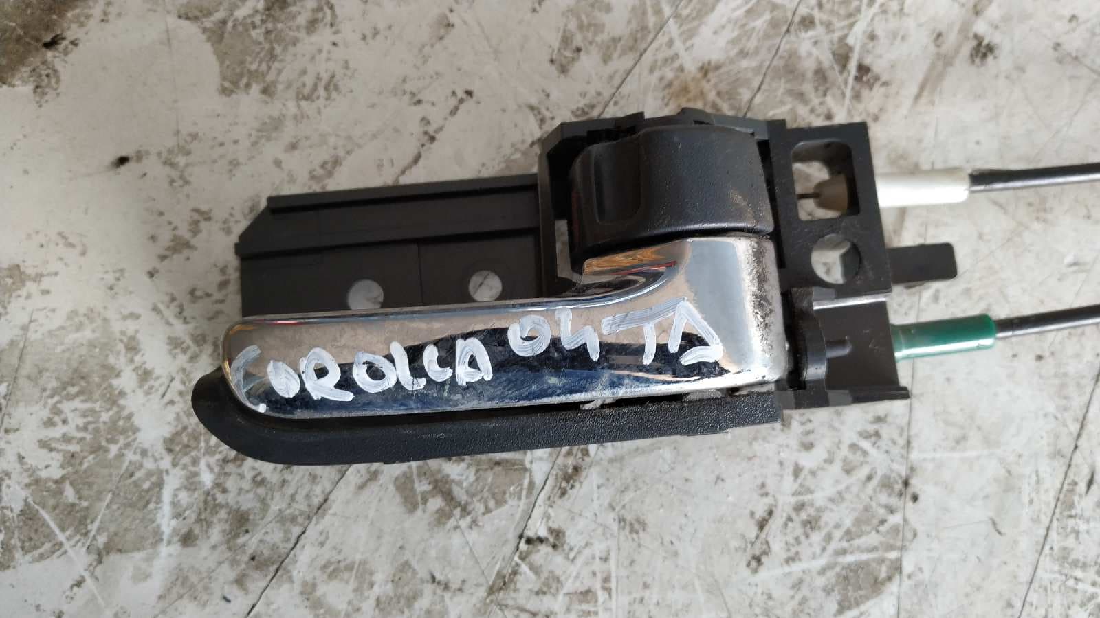Recambio de CERRADURA PUERTA TRASERA DERECHA para TOYOTA COROLLA (E12) 2.0 D-4D Linea Luna Berlina 1CDFTV referencia OEM IAM 6905012350   - GRIS 5