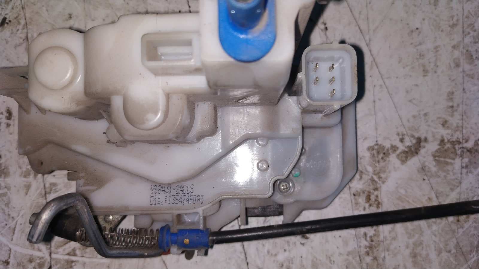 Recambio de CERRADURA PUERTA DELANTERA IZQUIERDA para FIAT FIORINO 1.3 16V M-Jet CAT 199A2000 referencia OEM IAM 1354745080   - BLANCO 4