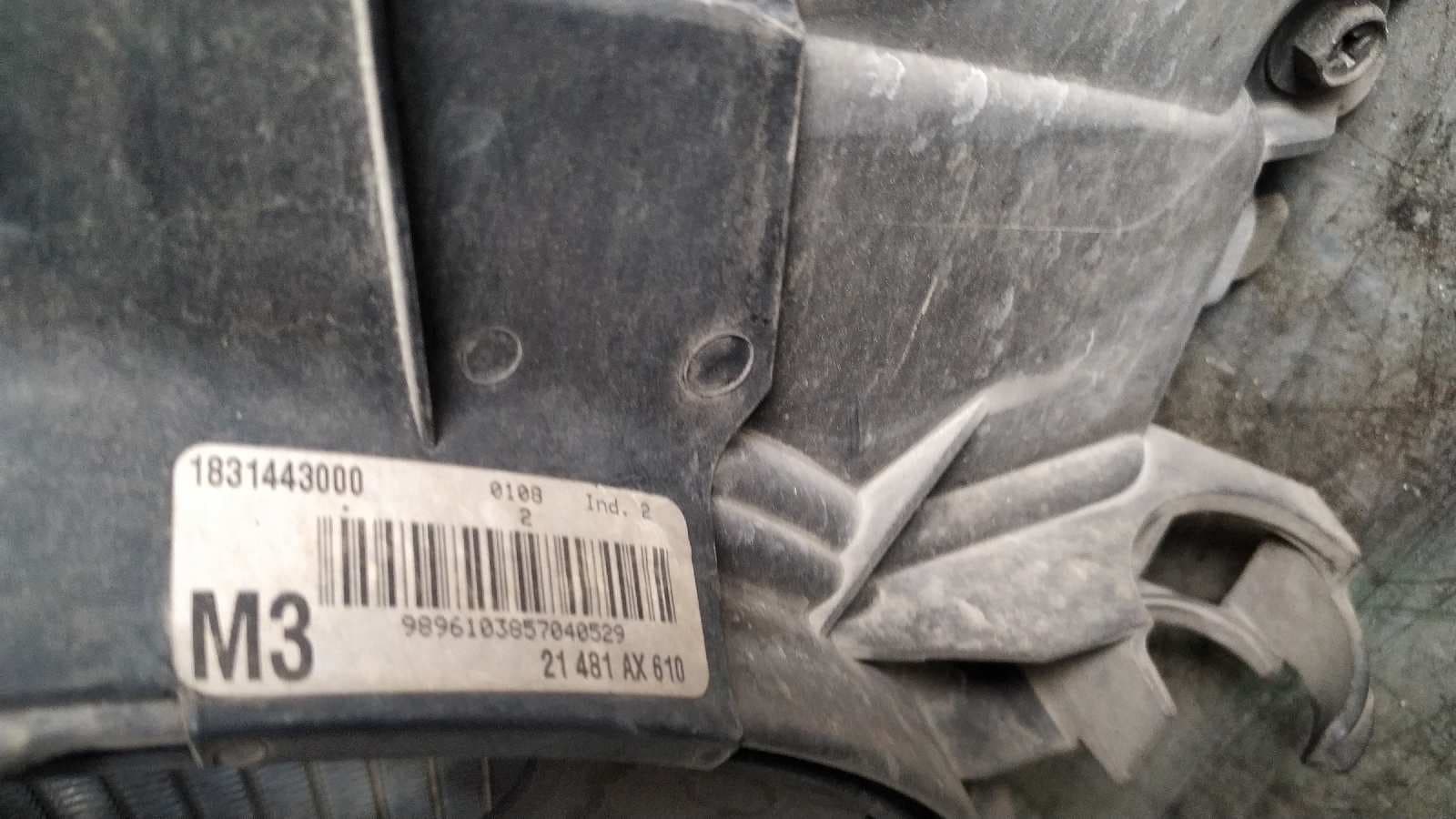 Recambio de ELECTROVENTILADOR para NISSAN MICRA (K12E) 25 Aniversario CR12DE referencia OEM IAM 1831442016   - BLANCO 3