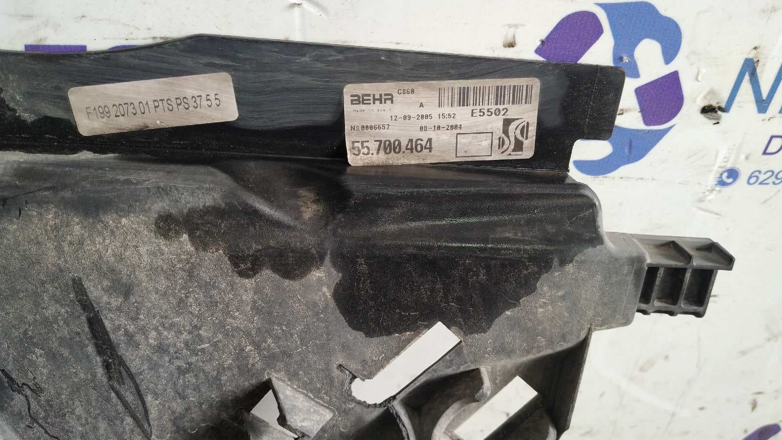 Recambio de ELECTROVENTILADOR para FIAT GRANDE PUNTO (199) 350A1000 referencia OEM IAM    - GRIS PLATA 3