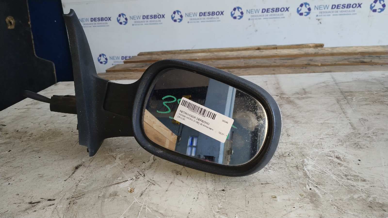 Recambio de RETROVISOR DERECHO para NISSAN MICRA (K12E) 25 Aniversario CR12DE referencia OEM IAM 301661   - BLANCO