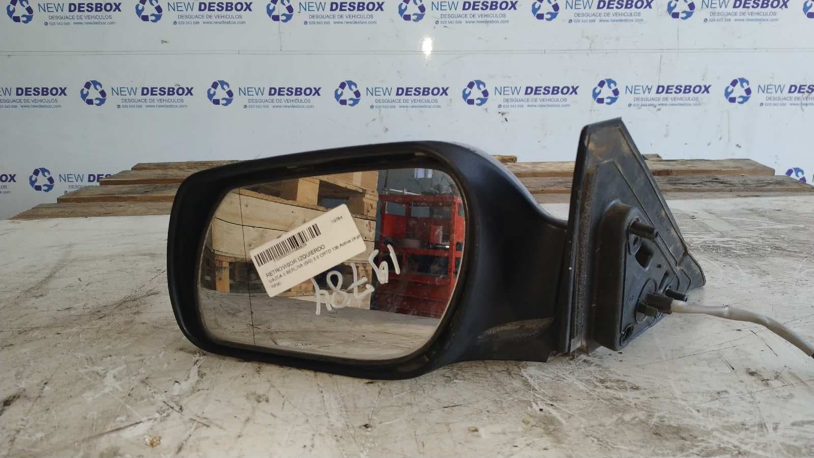 Recambio de RETROVISOR IZQUIERDO para MAZDA 6 BERLINA (GG) 2.0 CRTD 136 Active (4-ptas.) RF5C referencia OEM IAM 1469105   - AZUL
