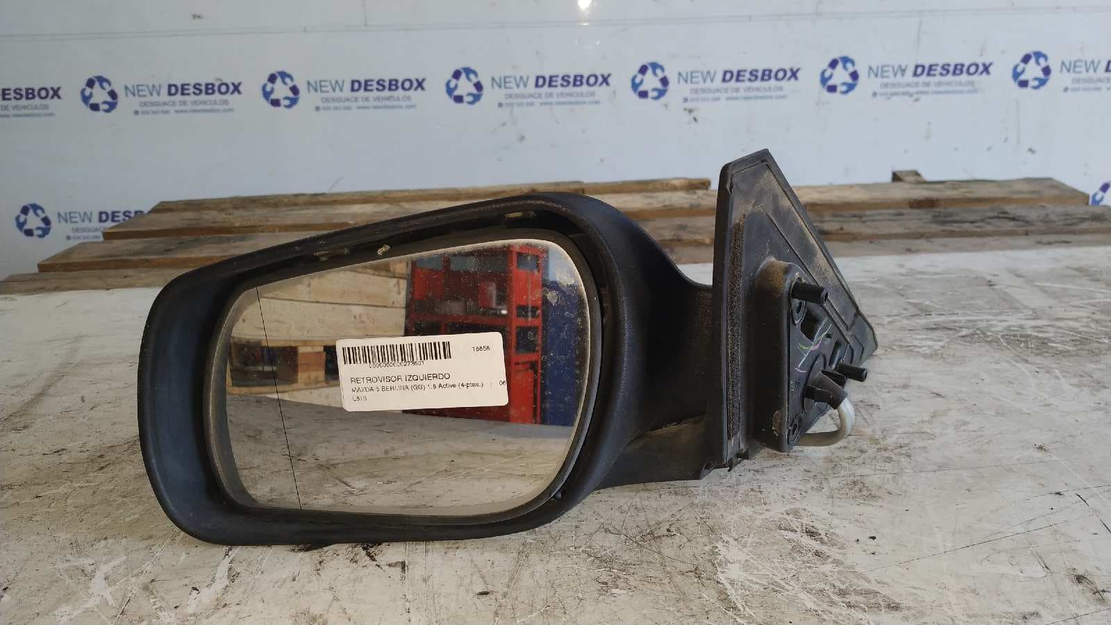 Recambio de RETROVISOR IZQUIERDO para MAZDA 6 BERLINA (GG) 1.8 Active (4-ptas.) L813 referencia OEM IAM 1469105   - GRIS PLATA
