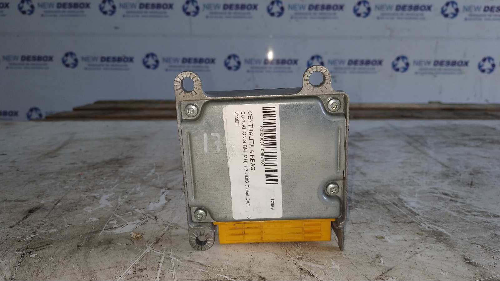 Recambio de CENTRALITA AIRBAG para SUZUKI IGNIS RM (MH) 1.3 DDiS Diesel CAT Z13DT referencia OEM IAM 3891086G01000   - GRIS 3