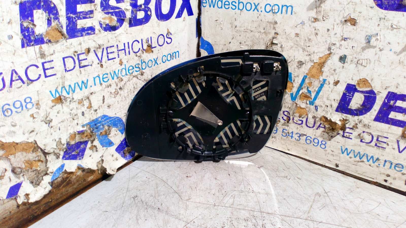 Recambio de CRISTAL RETROVISOR DERECHO para VOLKSWAGEN GOLF PLUS (5M1) referencia OEM IAM 3132R 2