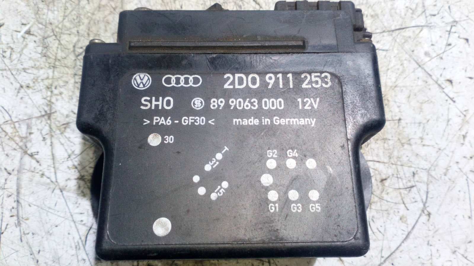 Recambio de CAJA PRECALENTAMIENTO para VOLKSWAGEN LT CAJA CERRADA / COMBI (MOD. 1997) LT  28  Caja cerrada / Techo elevado ANJ referencia OEM IAM 2D0911253   - BLANCO 4