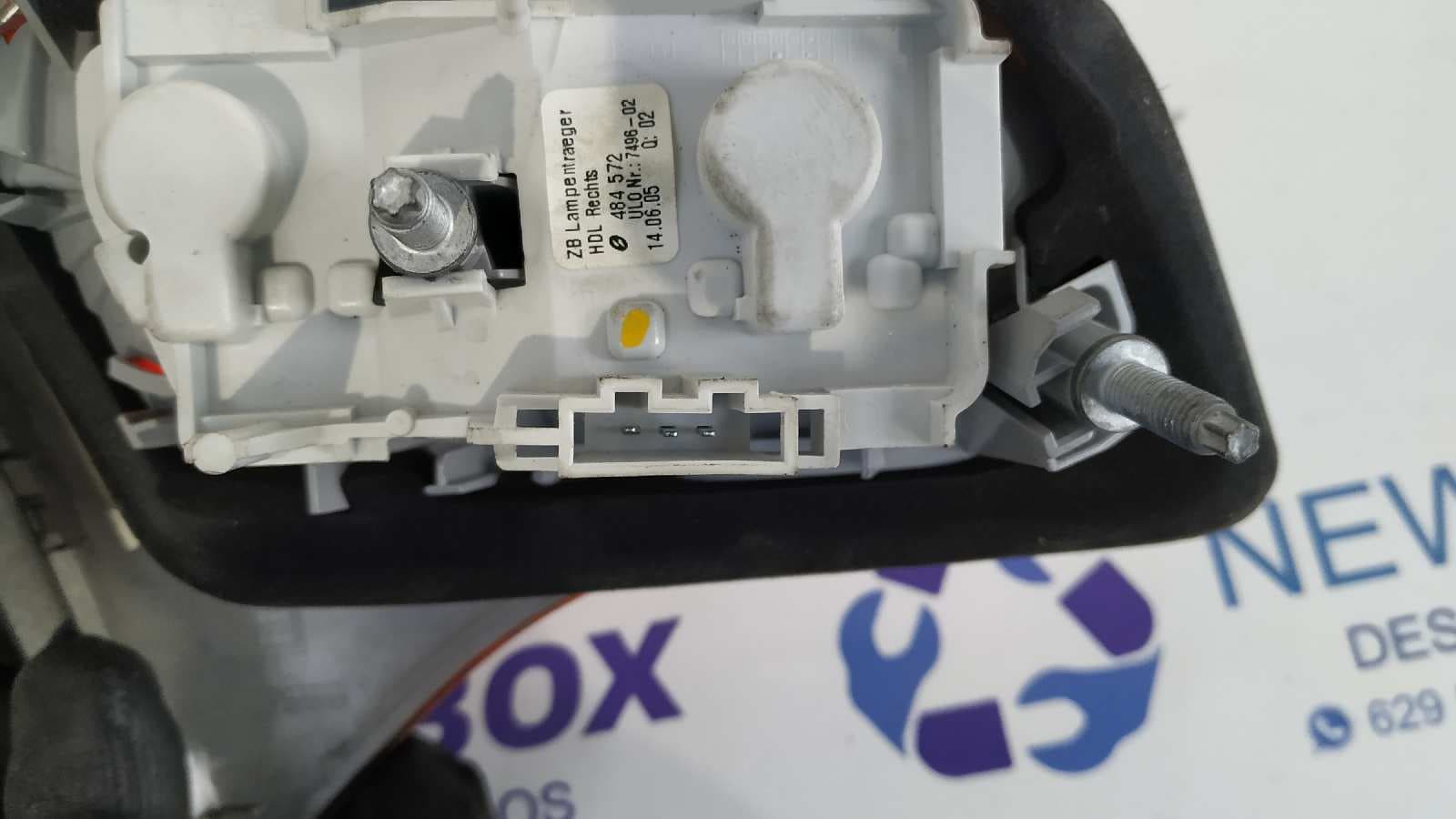 Recambio de PILOTO PORTON DERECHO para AUDI A4 AVANT (8E) 2.0 TDI BLB referencia OEM IAM 8E9945094   - GRIS OSCURO 2