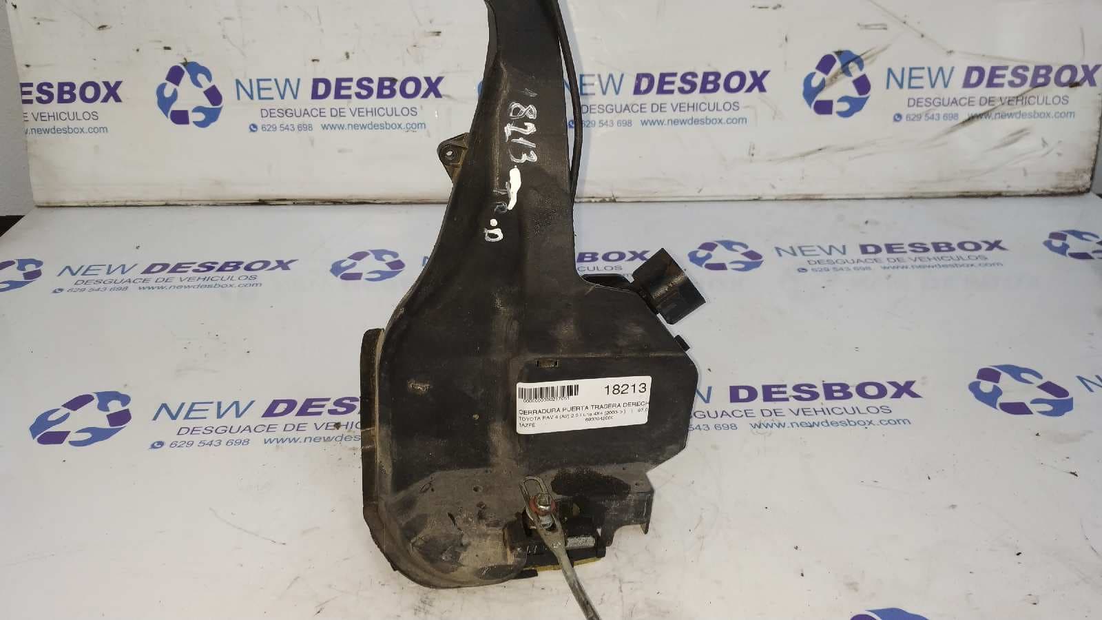 Recambio de CERRADURA PUERTA TRASERA DERECHA para TOYOTA RAV 4 (A2) 2.0 Luna 4X4 (2003->) 1AZFE referencia OEM IAM    - VERDE 3