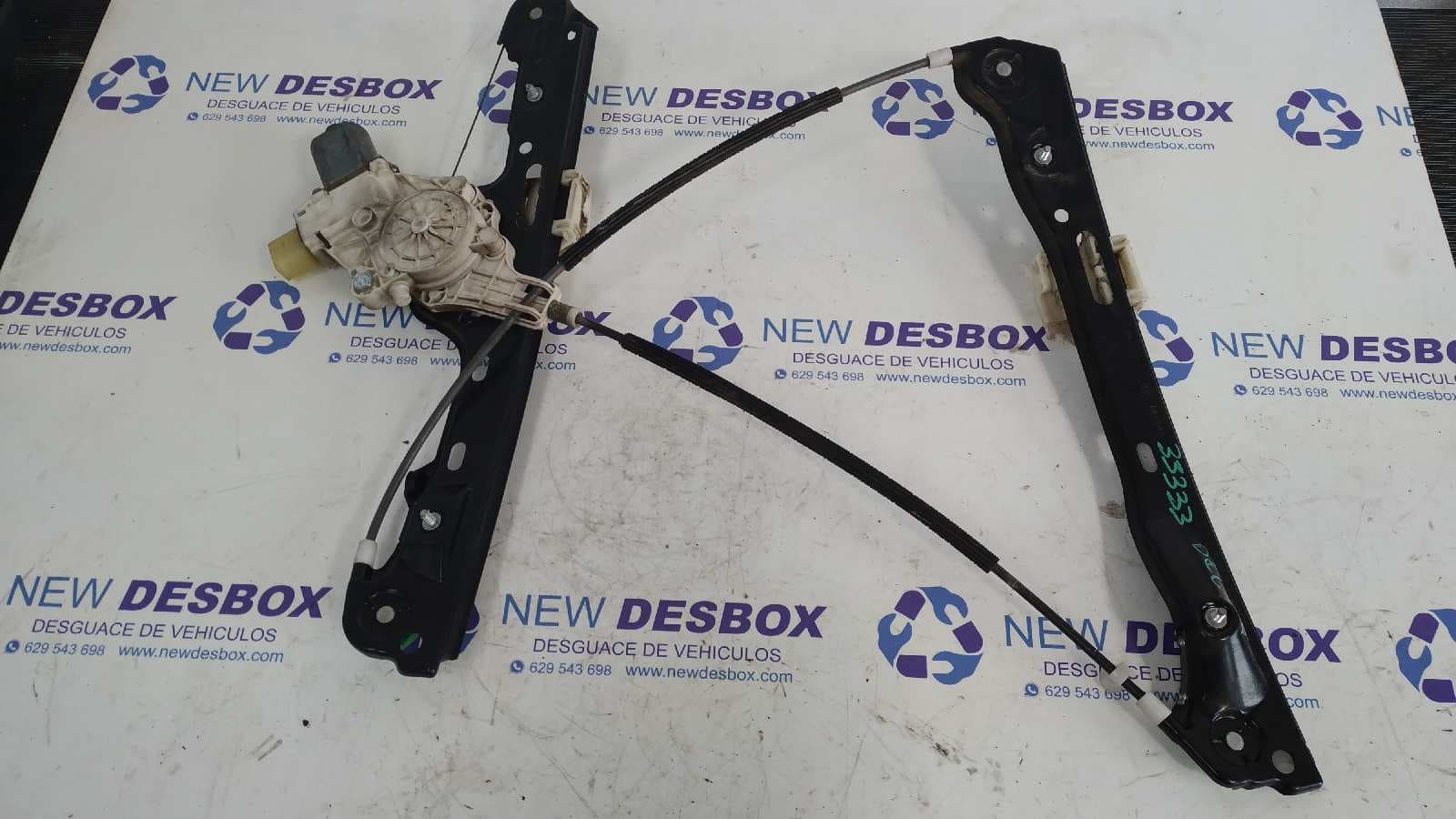 Recambio de ELEVALUNAS DELANTERO IZQUIERDO para BMW SERIE 1 BERLINA (E81/E87) 118d M47N204D4 referencia OEM IAM 7067795S   - PLATA 4
