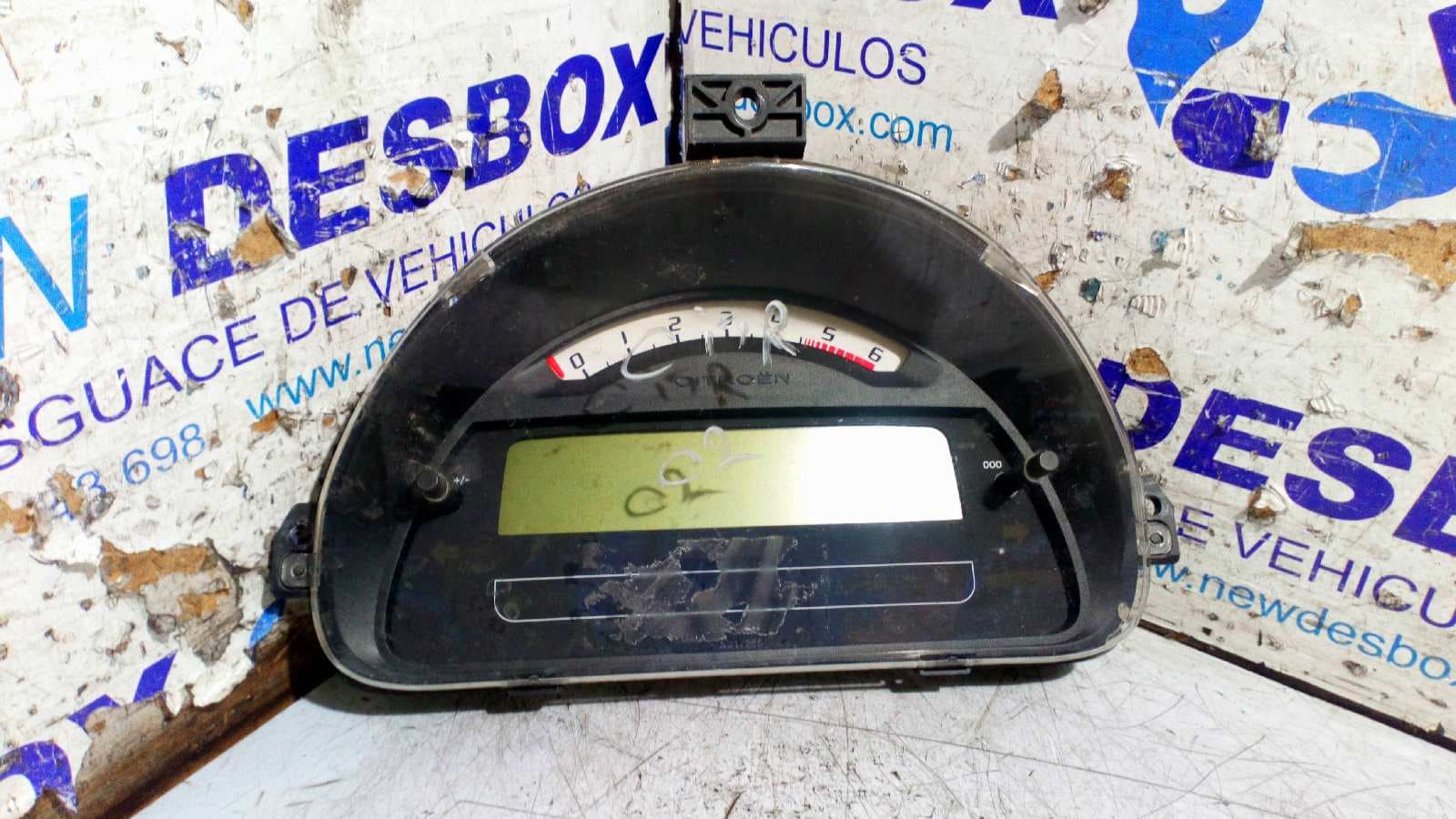 Recambio de CUADRO INSTRUMENTOS para CITROEN C2 1.4 referencia OEM IAM 216787204   - AMARILLO