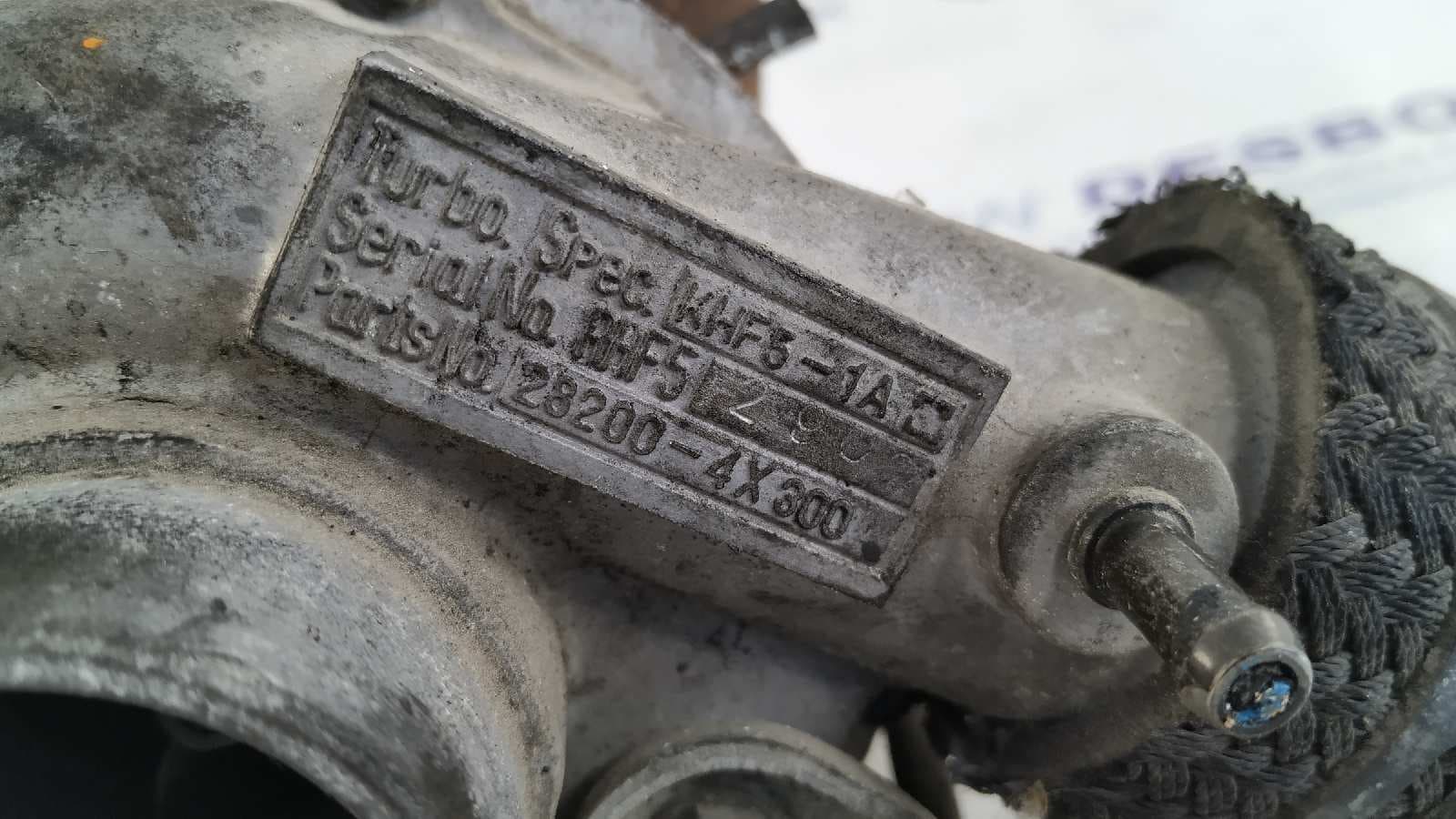 Recambio de TURBOCOMPRESOR para KIA CARNIVAL II J3 referencia OEM IAM 282004X300 3