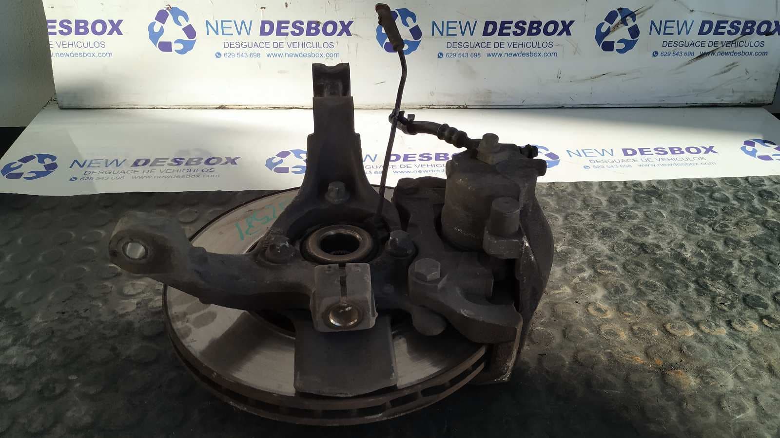 Recambio de MANGUETA DELANTERA IZQUIERDA para OPEL ZAFIRA B 1.6 16V Z16XEP referencia OEM IAM    - GRIS 2