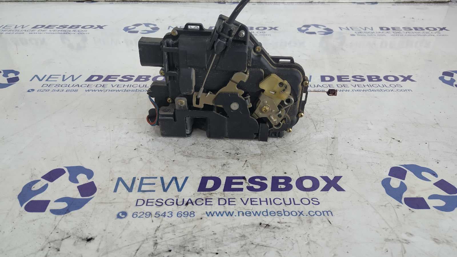 Recambio de CERRADURA PUERTA DELANTERA DERECHA para SEAT LEON (1M1) AZD referencia OEM IAM 3B1837016C   - GRIS 2