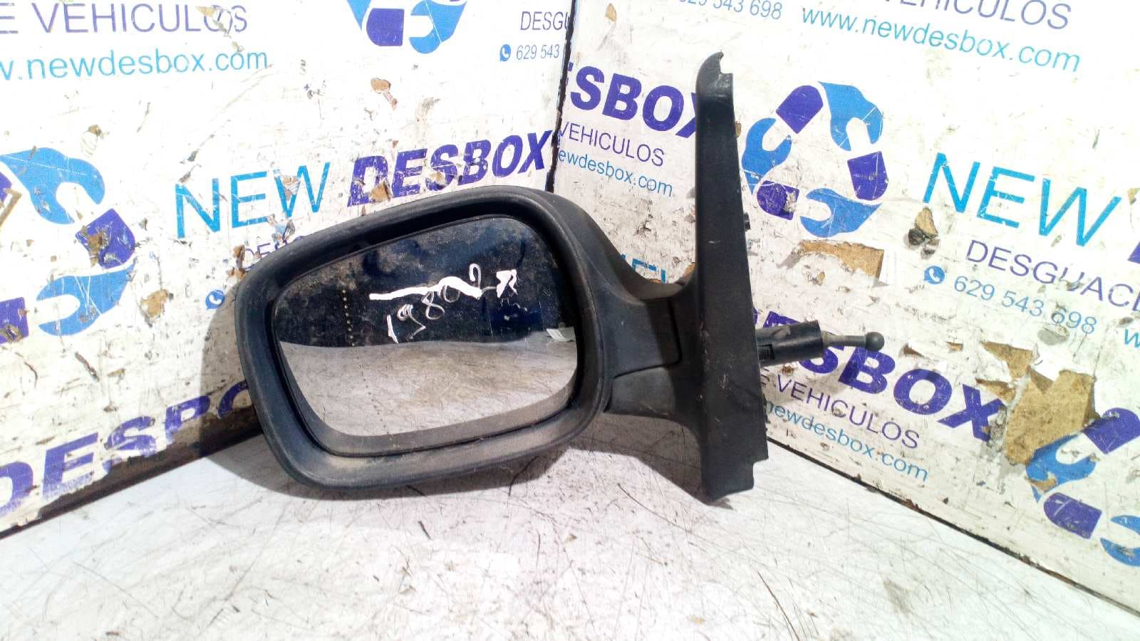Recambio de RETROVISOR IZQUIERDO para NISSAN KUBISTAR (X76) 1.5 dCi Turbodiesel CAT K9KC7 referencia OEM IAM 7700354636F   - BLANCO