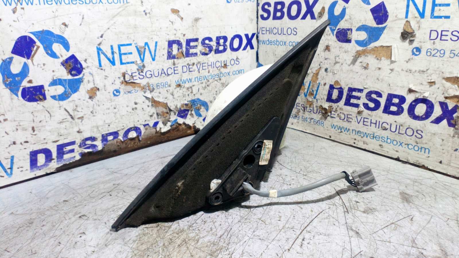 Recambio de RETROVISOR DERECHO para NISSAN PRIMERA BERLINA (P12) Tekna F9Q referencia OEM IAM 96301AU468   - BLANCO 5