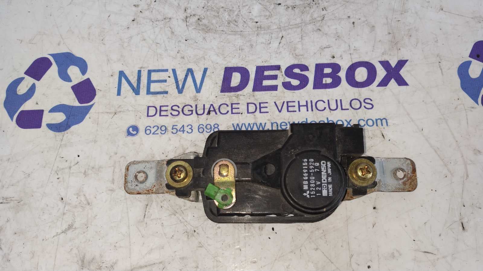 Recambio de MOTOR CIERRE CENTRALIZADO DELANTERO DERECHO para MITSUBISHI MONTERO (V20/V40) 2.8 Turbodiesel 4M40 referencia OEM IAM 1528005920   - VERDE