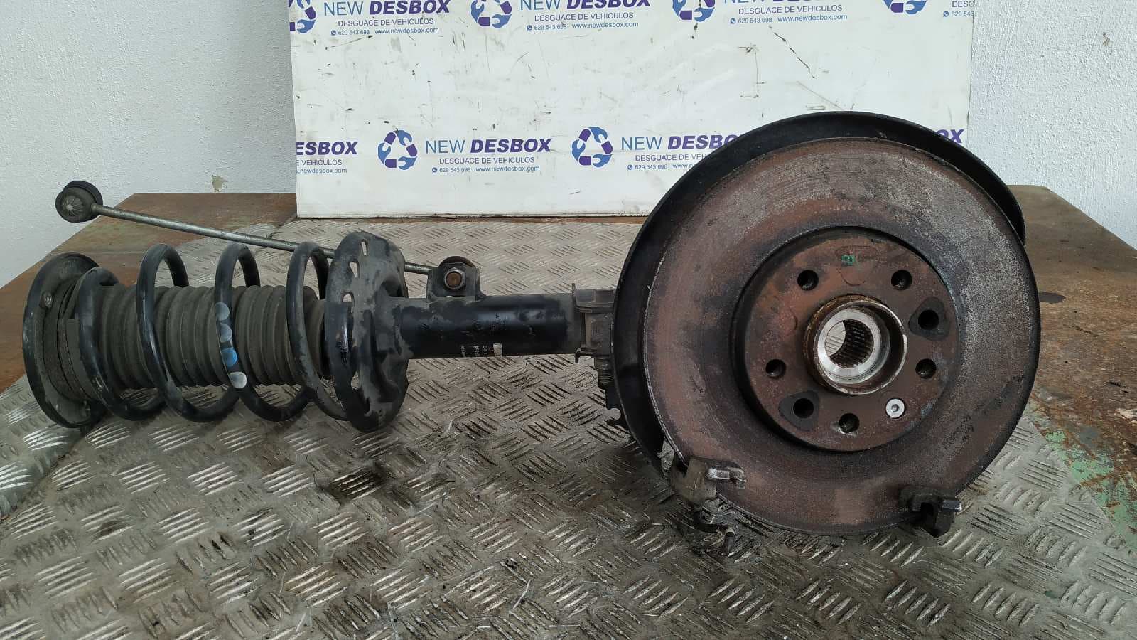 Recambio de MANGUETA DELANTERA IZQUIERDA para SAAB 9-3 BERLINA D223L referencia OEM IAM    - GRIS 4