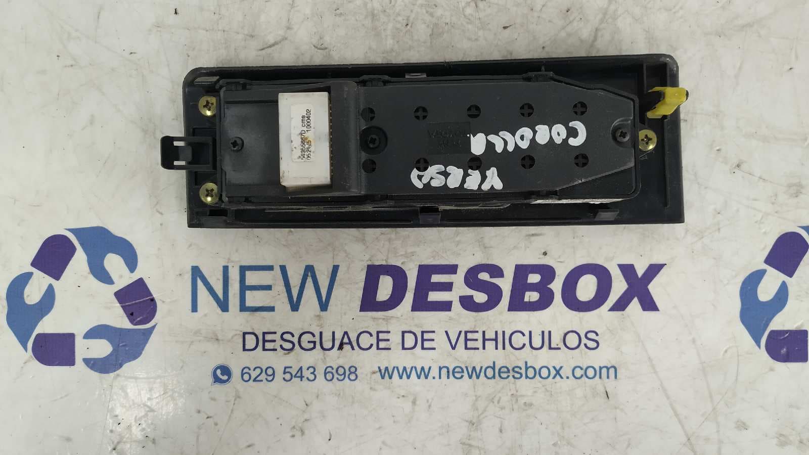 Recambio de MANDO ELEVALUNAS DELANTERO IZQUIERDO para TOYOTA COROLLA VERSO (R1) referencia OEM IAM 848200F030 6