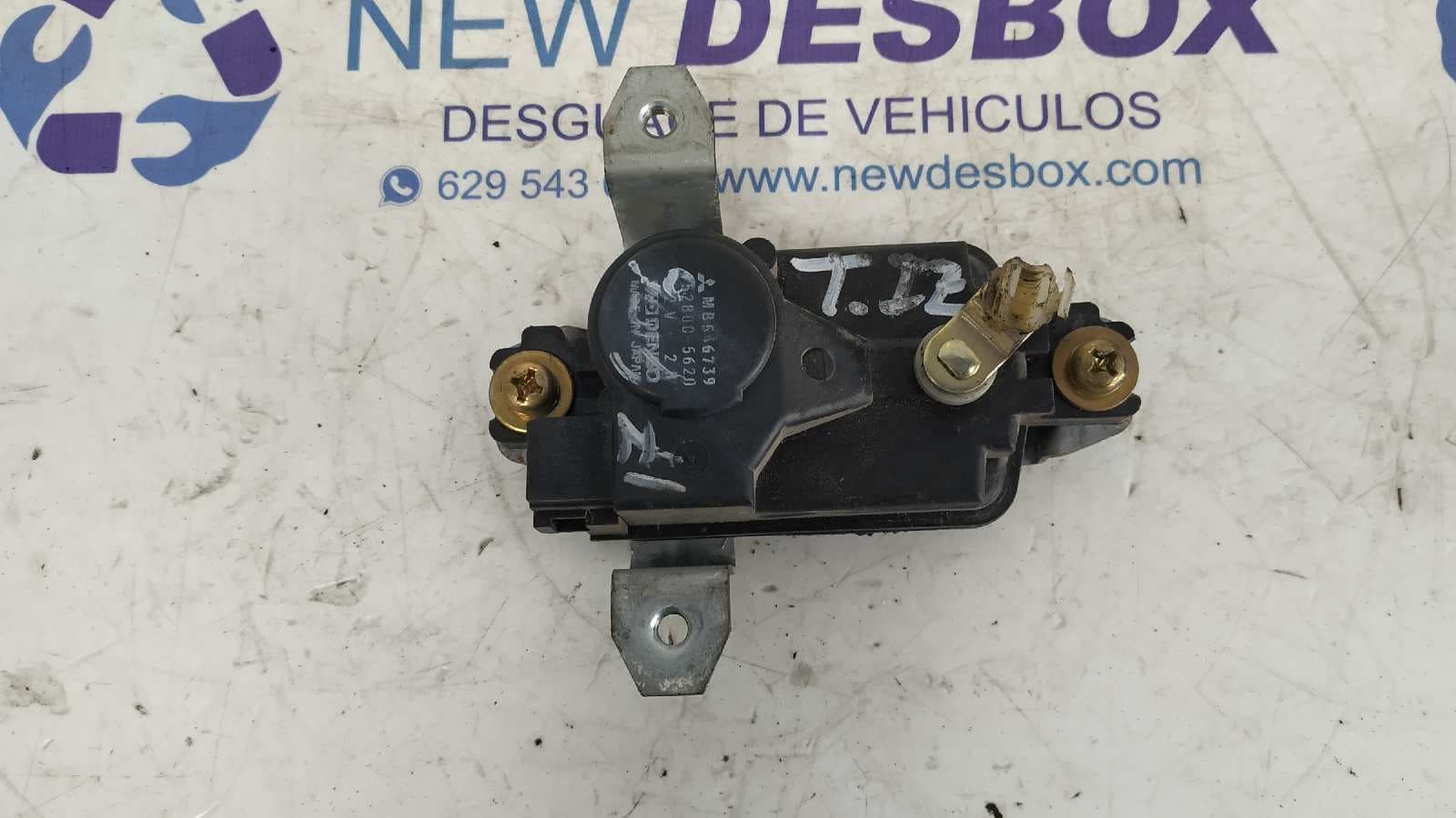 Recambio de CERRADURA PUERTA TRASERA IZQUIERDA para MITSUBISHI SPACE WAGON (N30/N40) 2.0 Turbodiesel referencia OEM IAM MB546739   - GRANATE 3