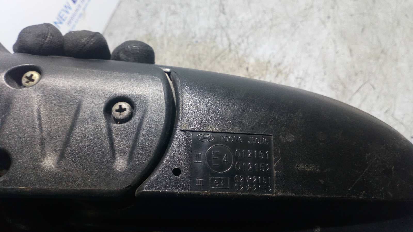 Recambio de RETROVISOR IZQUIERDO para KIA SHUMA II 1.6 CAT S6D        referencia OEM IAM 012151   - GRIS 5