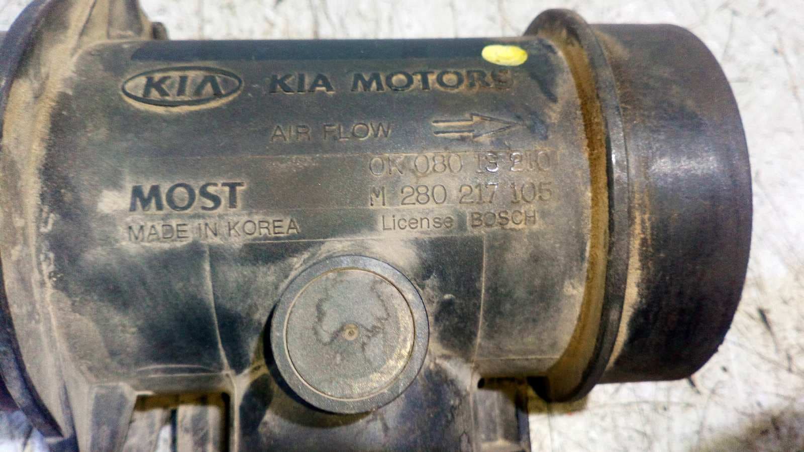 Recambio de CAUDALIMETRO para KIA CARENS 1.8 CAT TB         referencia OEM IAM 0K08013210   - ROJO 3