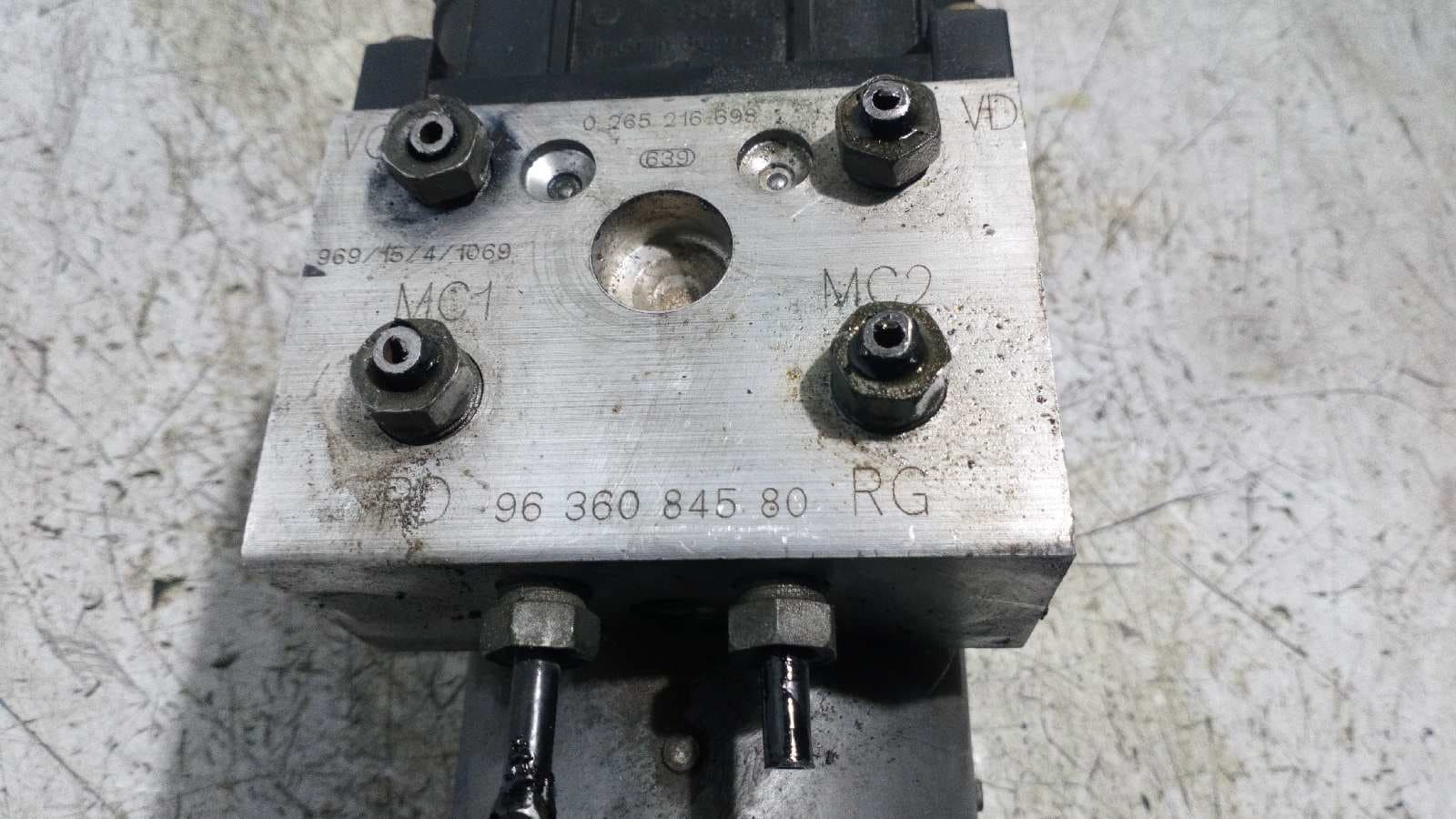 Recambio de ABS para CITROEN XSARA BERLINA 2.0 HDI CAT (RHY / DW10TD) RHY  referencia OEM IAM 9636084580 6