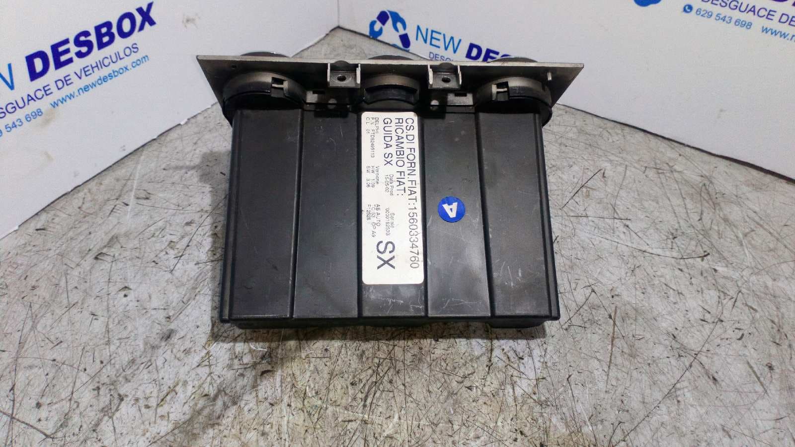 Recambio de MANDO CALEFACCION / AIRE ACONDICIONADO para ALFA ROMEO 156 (116) 1.6 16V T.Spark Impression AR32104 referencia OEM IAM 1560334760   - AZUL 4