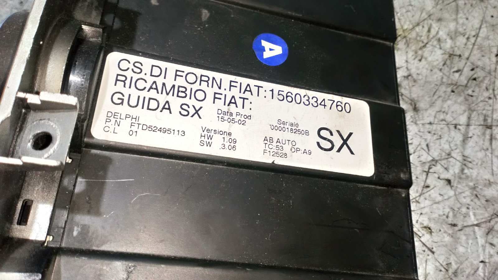 Recambio de MANDO CALEFACCION / AIRE ACONDICIONADO para ALFA ROMEO 156 (116) 1.6 16V T.Spark Impression AR32104 referencia OEM IAM 1560334760   - AZUL 7
