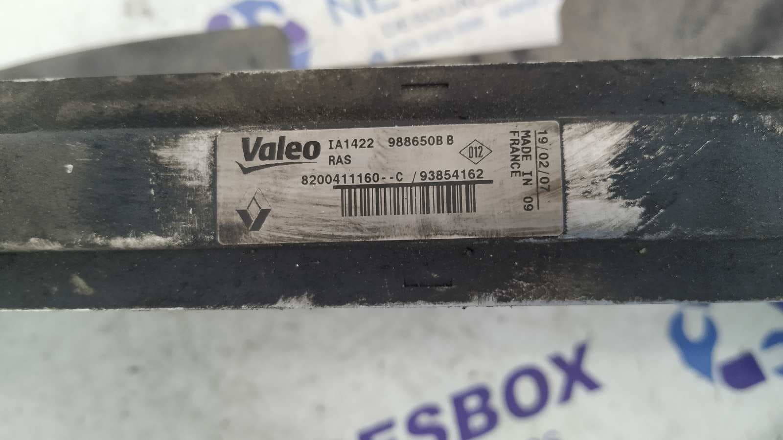 Recambio de INTERCOOLER para OPEL VIVARO FURGÓN/COMBI (07.2006 =>) 2.0 16V CDTI M9R E7 referencia OEM IAM 93854162   - BLANCO 3