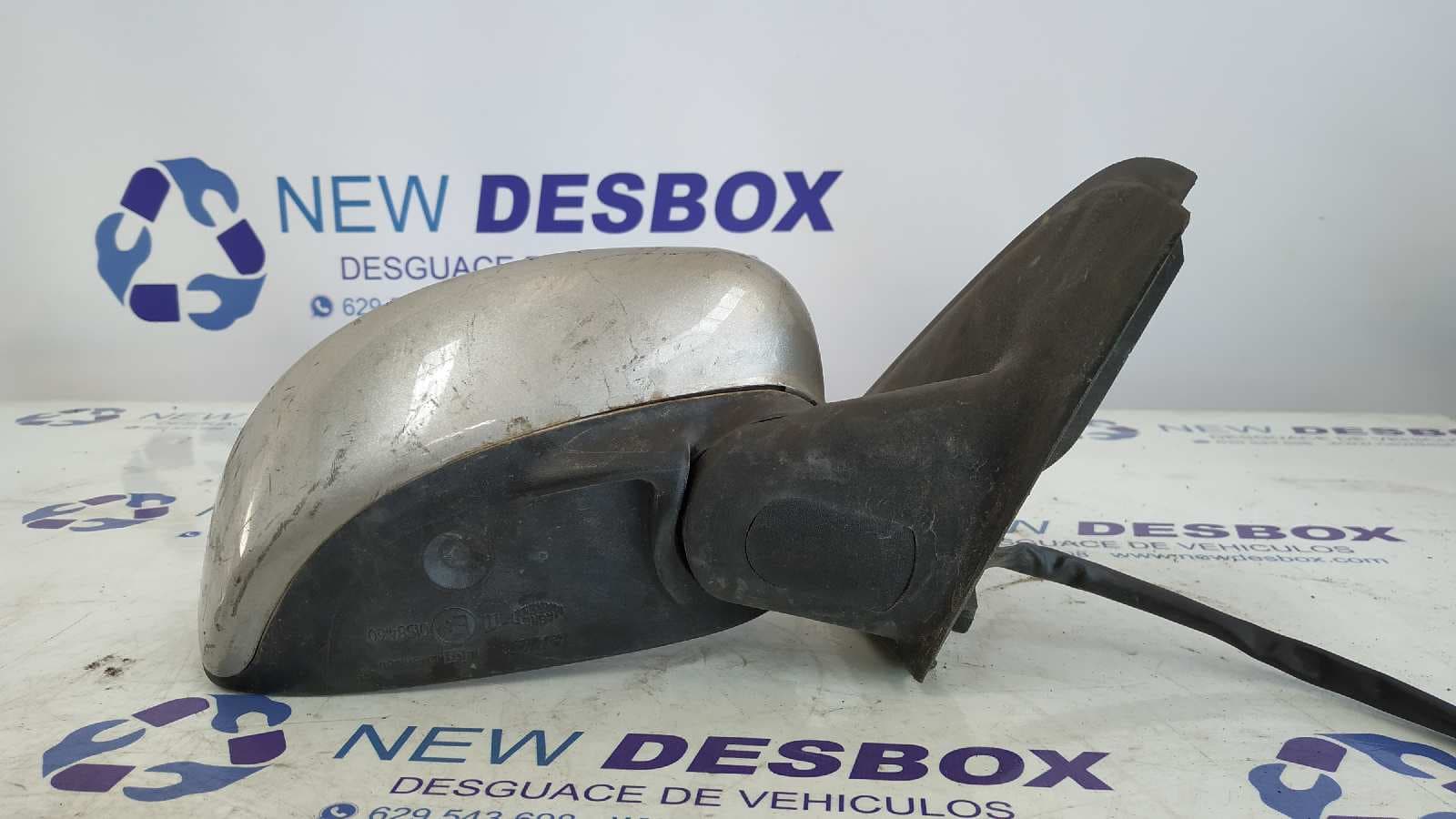 Recambio de RETROVISOR DERECHO para FIAT STILO (192) 1.9 JTD CAT 192A1000 referencia OEM IAM 0158460   - GRIS 2