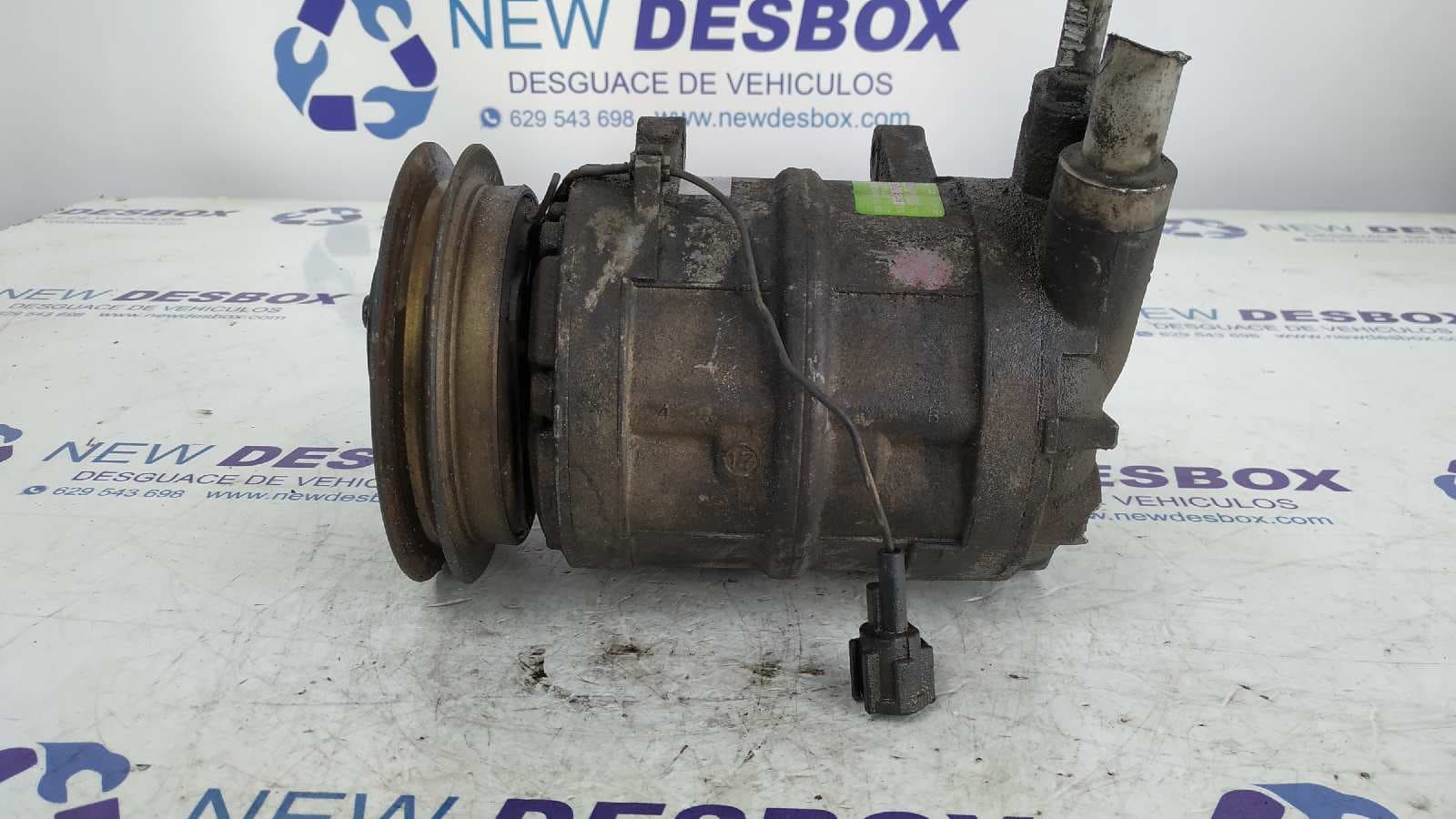 Recambio de COMPRESOR AIRE ACONDICIONADO para NISSAN PATROL GR (Y61) 2.8 Turbodiesel CAT RD28T referencia OEM IAM DKS17CH   - GRIS 3