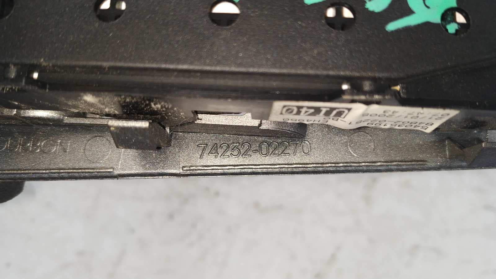 Recambio de MANDO ELEVALUNAS DELANTERO IZQUIERDO para TOYOTA COROLLA (E12) 1.6 Linea Luna Berlina 3ZZFE referencia OEM IAM 848200F030   - GRIS 6