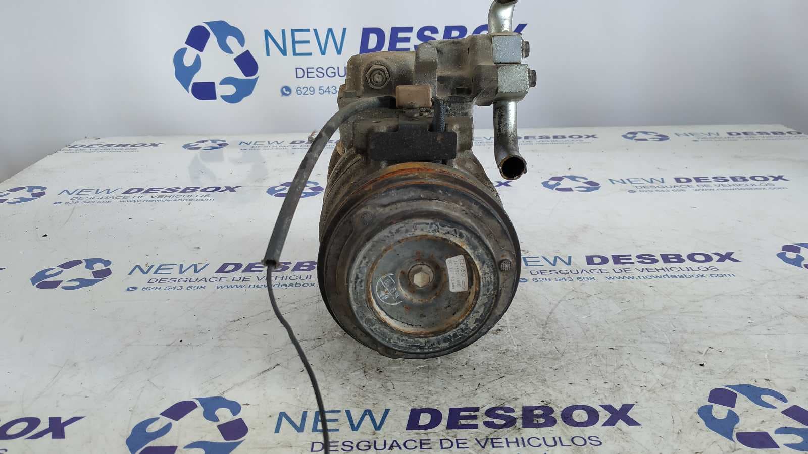 Recambio de COMPRESOR AIRE ACONDICIONADO para IVECO DAILY CAJA ABIERTA / VOLQUETE 2.3 Diesel CAT F1AE0481A*A referencia OEM IAM 4472207290   - BLANCO