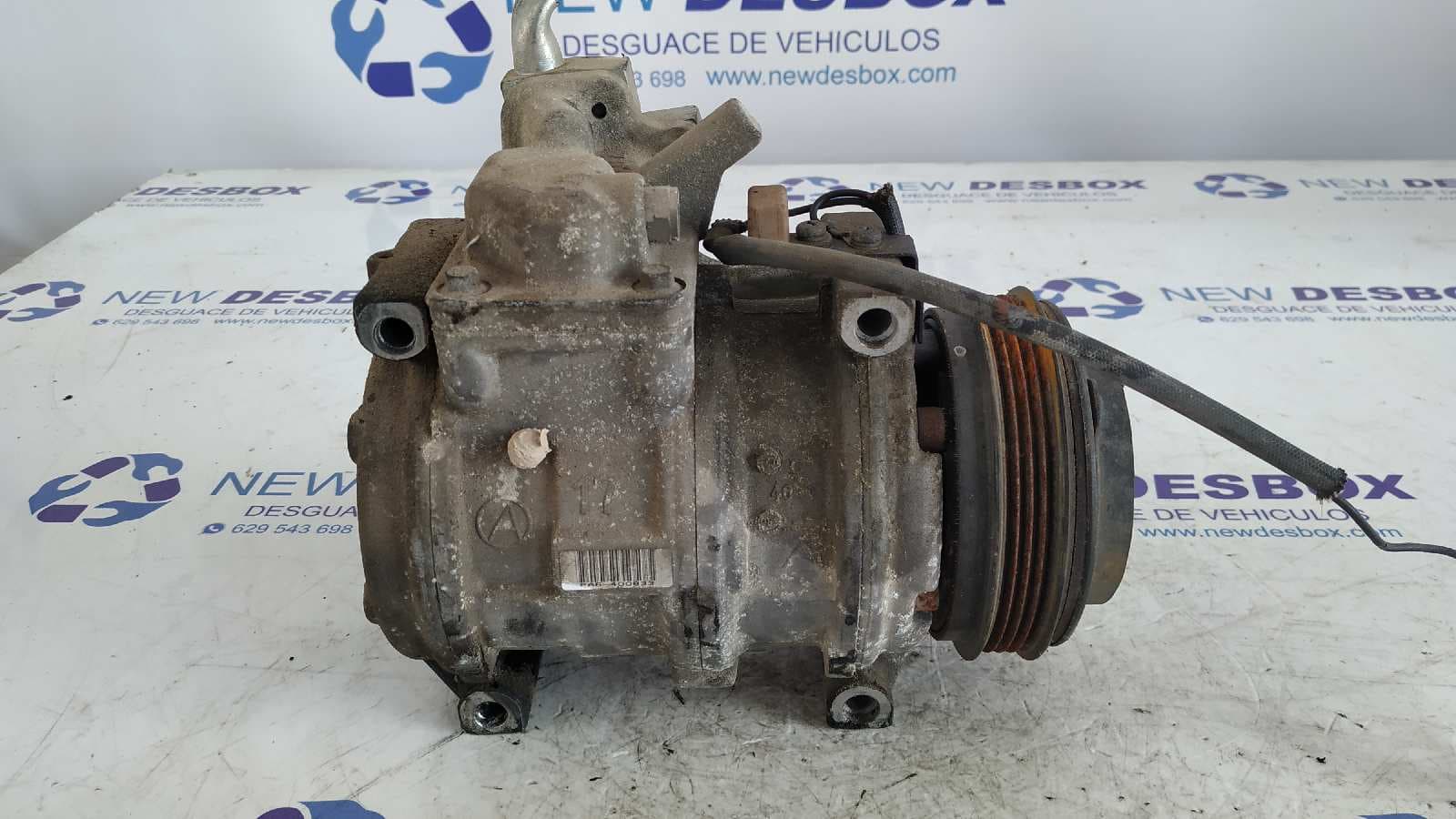 Recambio de COMPRESOR AIRE ACONDICIONADO para IVECO DAILY CAJA ABIERTA / VOLQUETE 2.3 Diesel CAT F1AE0481A*A referencia OEM IAM 4472207290   - BLANCO 6