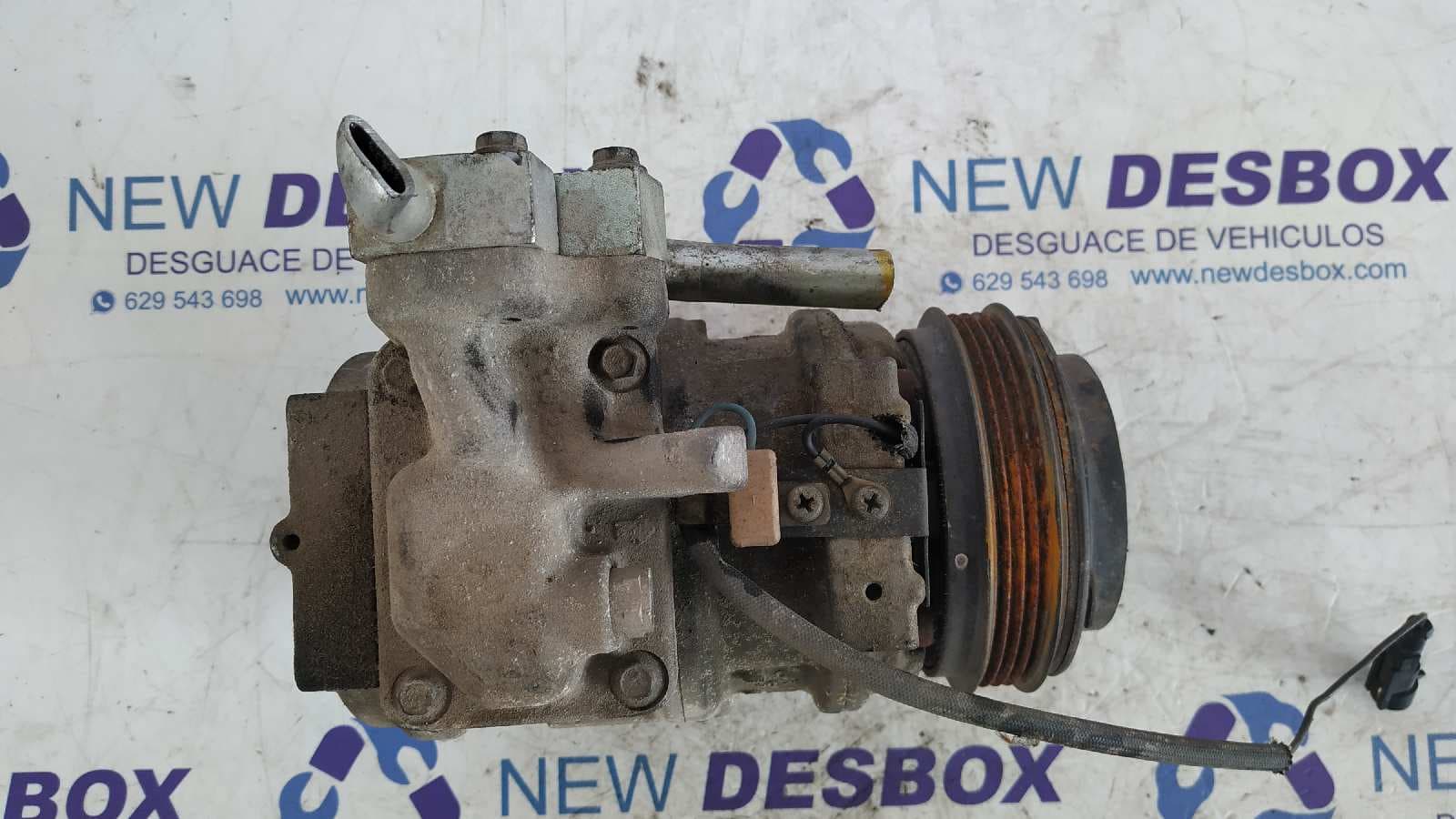Recambio de COMPRESOR AIRE ACONDICIONADO para IVECO DAILY CAJA ABIERTA / VOLQUETE 2.3 Diesel CAT F1AE0481A*A referencia OEM IAM 4472207290   - BLANCO 3