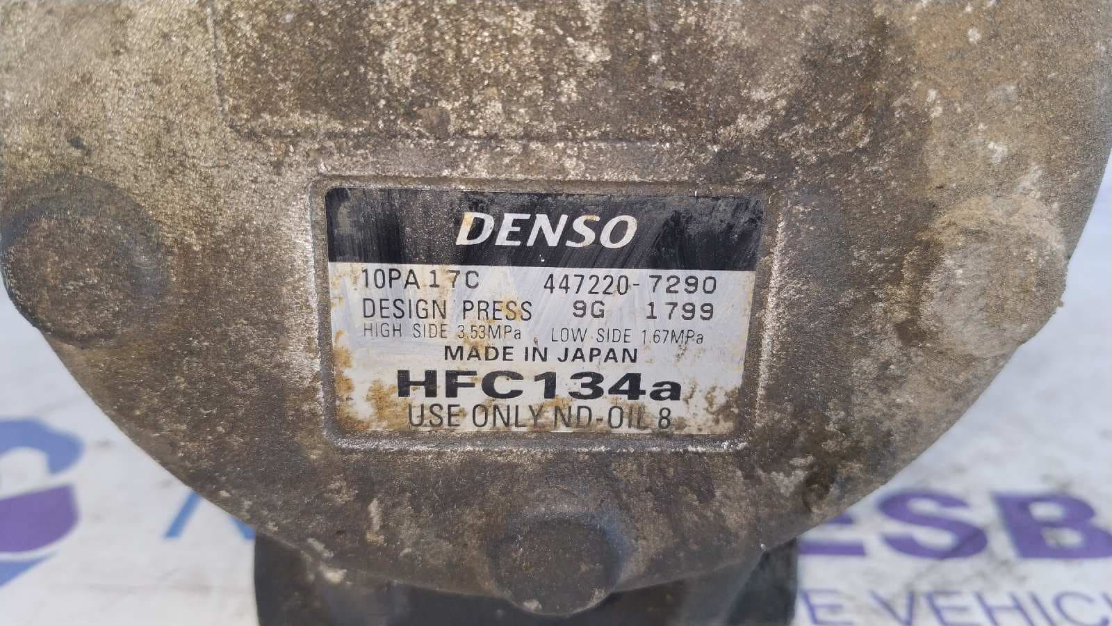 Recambio de COMPRESOR AIRE ACONDICIONADO para IVECO DAILY CAJA ABIERTA / VOLQUETE 2.3 Diesel CAT F1AE0481A*A referencia OEM IAM 4472207290   - BLANCO 5