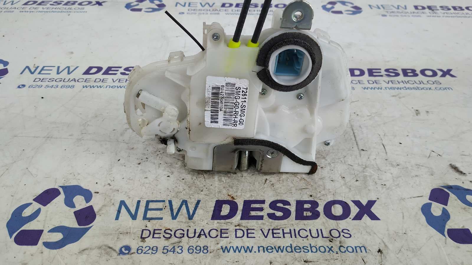 Recambio de CERRADURA PUERTA TRASERA DERECHA para HONDA CIVIC BERLINA 5 (FK) 2.2 i-CTDi Sport N22A2 referencia OEM IAM 72611SMGG0   - GRIS 3