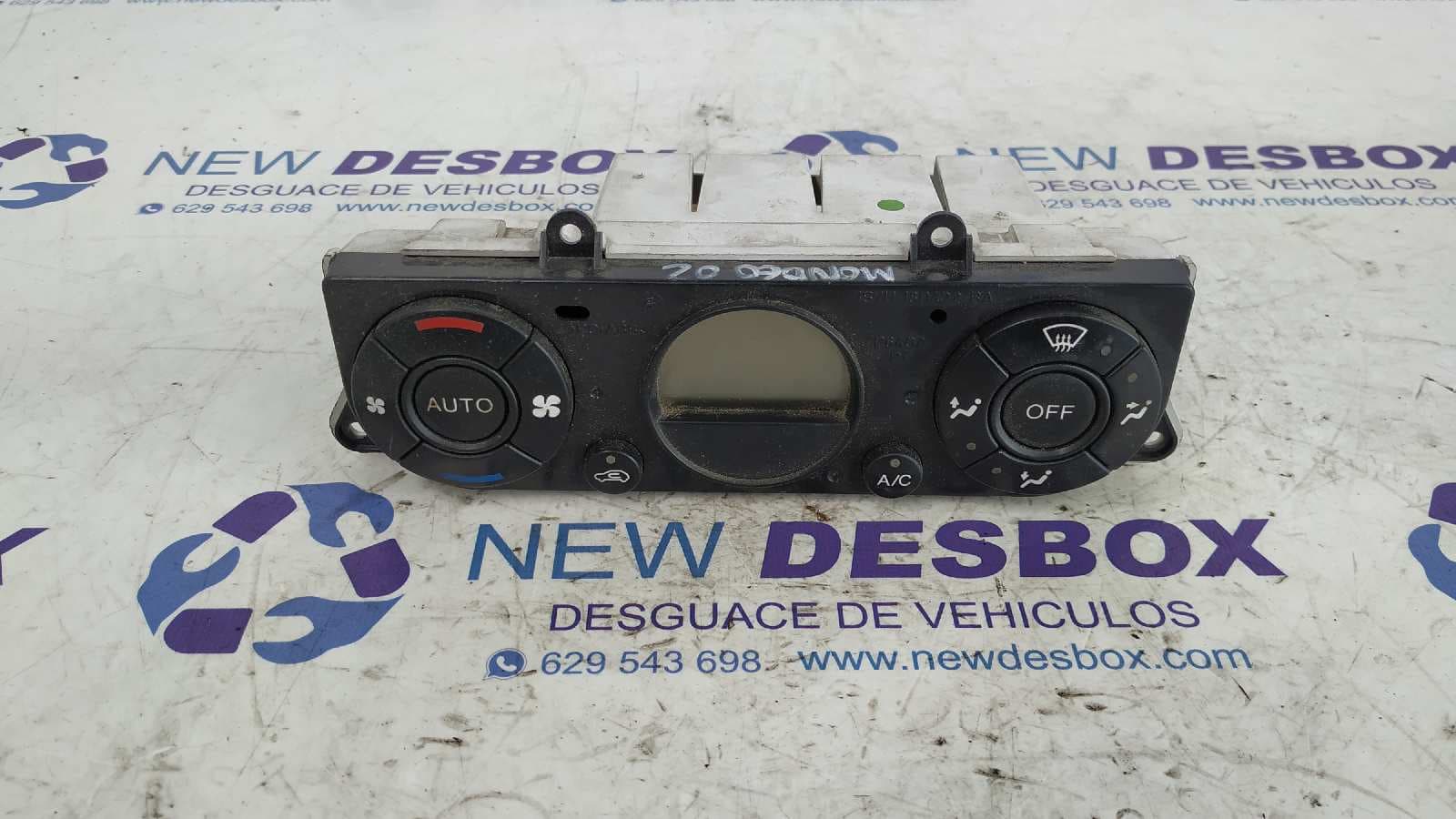 Recambio de MANDO CLIMATIZADOR para FORD MONDEO BERLINA (GE) Ambiente D6BA referencia OEM IAM 1S7H18C612AF   - GRIS