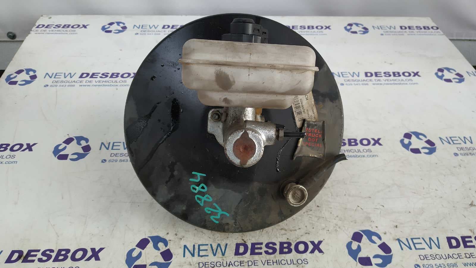 Recambio de BOMBA FRENO para IVECO DAILY CAJA ABIERTA / VOLQUETE 2.3 Diesel CAT F1AE0481A*A referencia OEM IAM 2997334   - BLANCO