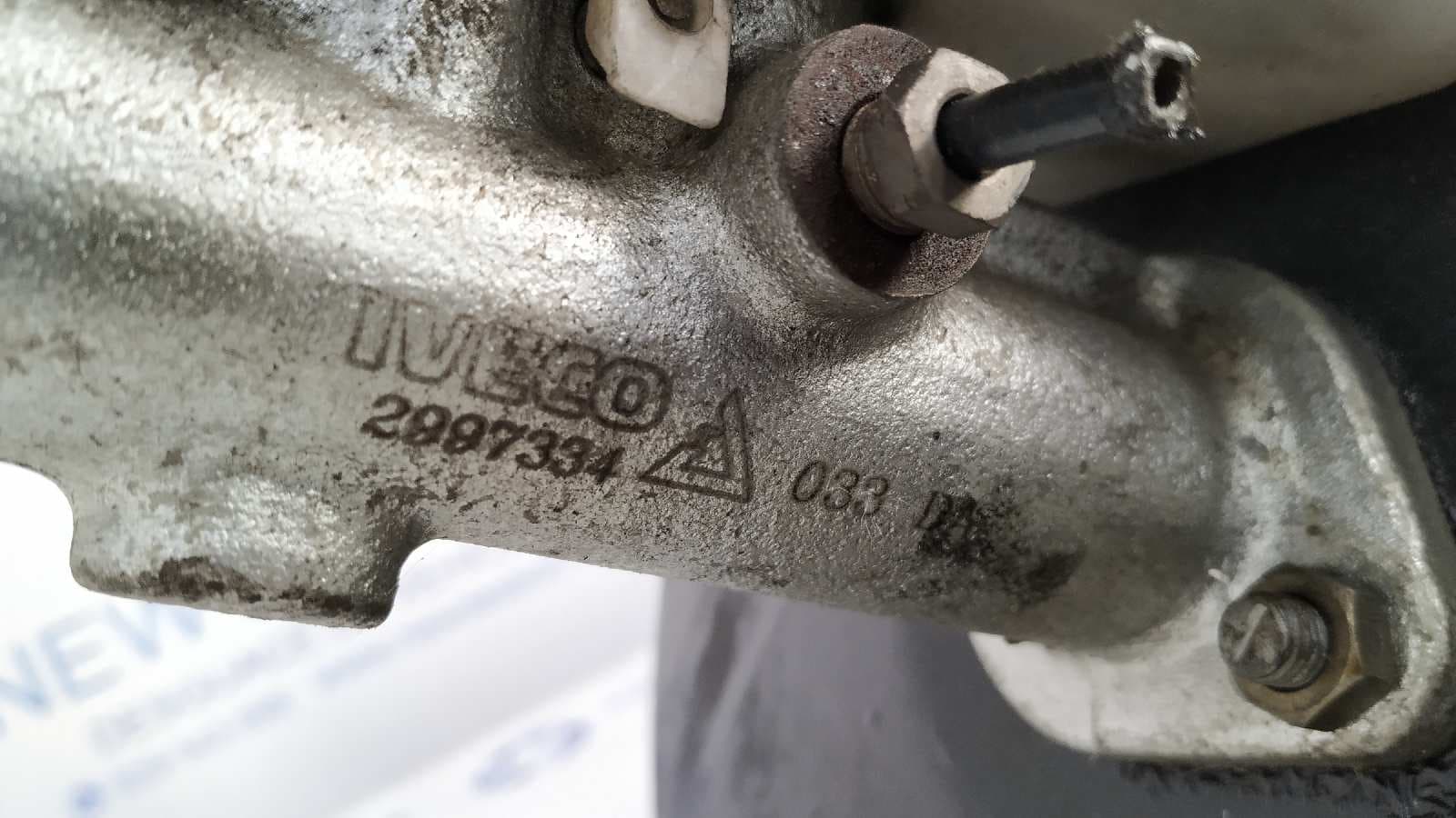 Recambio de BOMBA FRENO para IVECO DAILY CAJA ABIERTA / VOLQUETE 2.3 Diesel CAT F1AE0481A*A referencia OEM IAM 2997334   - BLANCO 2