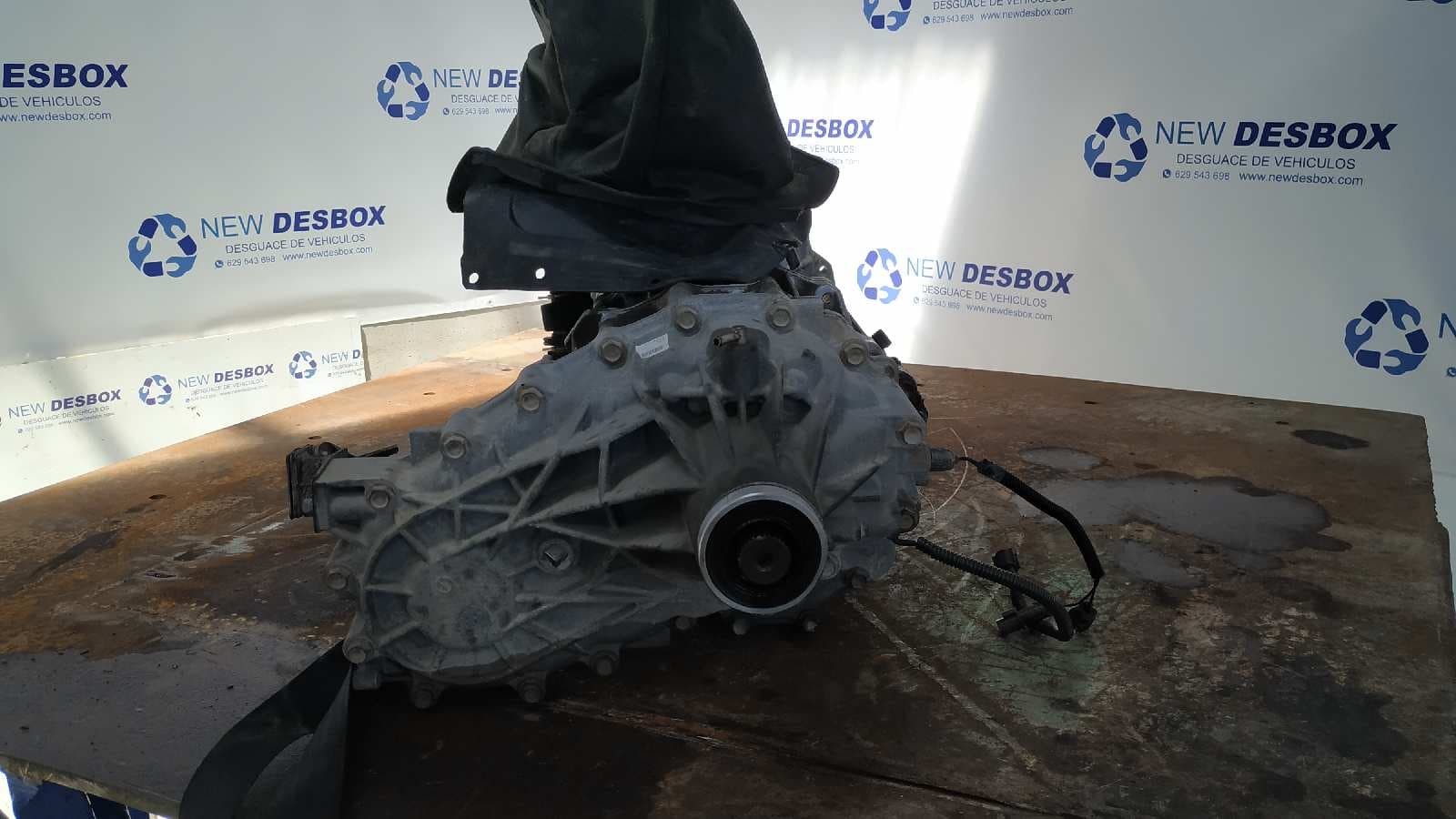 Recambio de CAJA CAMBIOS para NISSAN PICK-UP (D22) YD25DDTI referencia OEM IAM VK511   - GRIS PLATA 7