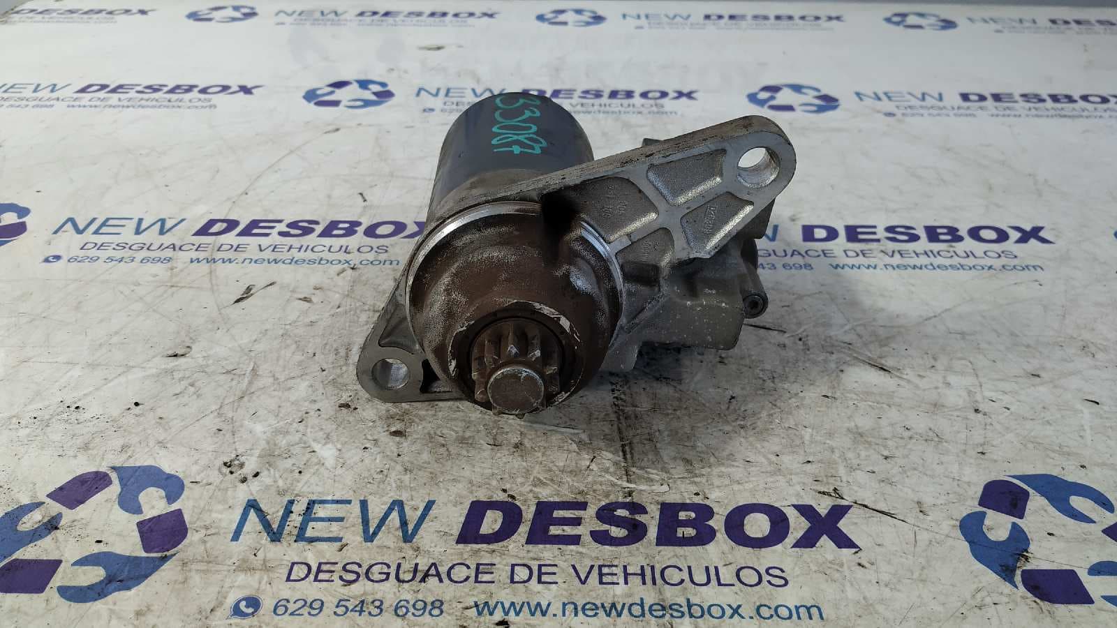 Recambio de MOTOR ARRANQUE para VOLKSWAGEN POLO (9N1) 1.2 12V AZQ referencia OEM IAM 02T911023E   - PLATA 2
