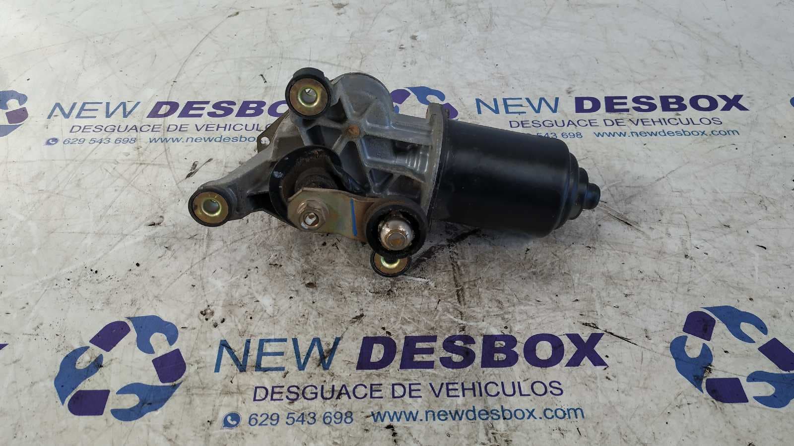 Recambio de MOTOR LIMPIA DELANTERO para NISSAN PICK-UP (D22) TD Doble Cabina Navara YD25DDTI referencia OEM IAM MT312   - GRIS PLATA