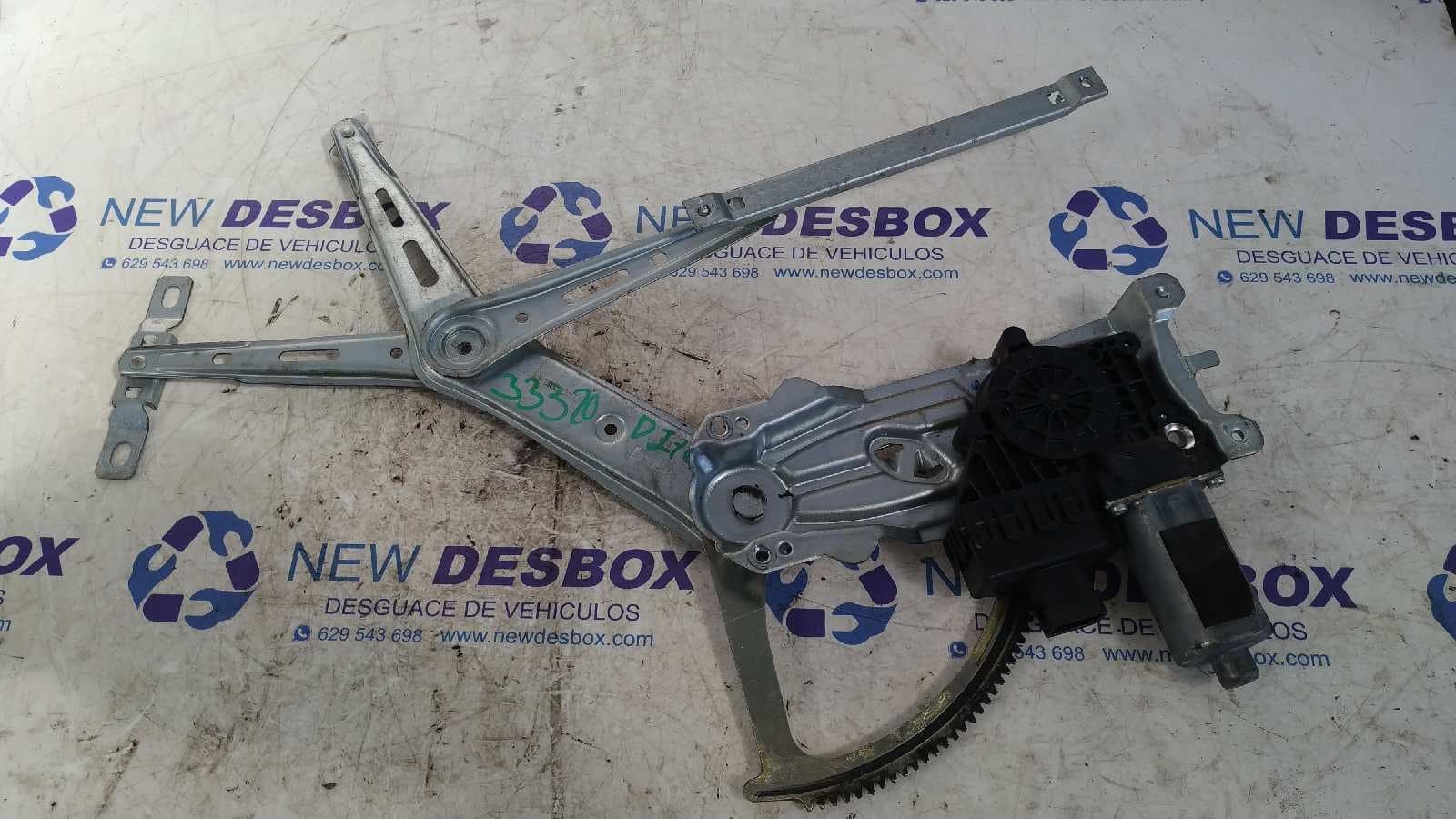 Recambio de ELEVALUNAS DELANTERO IZQUIERDO para OPEL ZAFIRA B Cosmo Z19DT referencia OEM IAM 13132434   - NEGRO 3