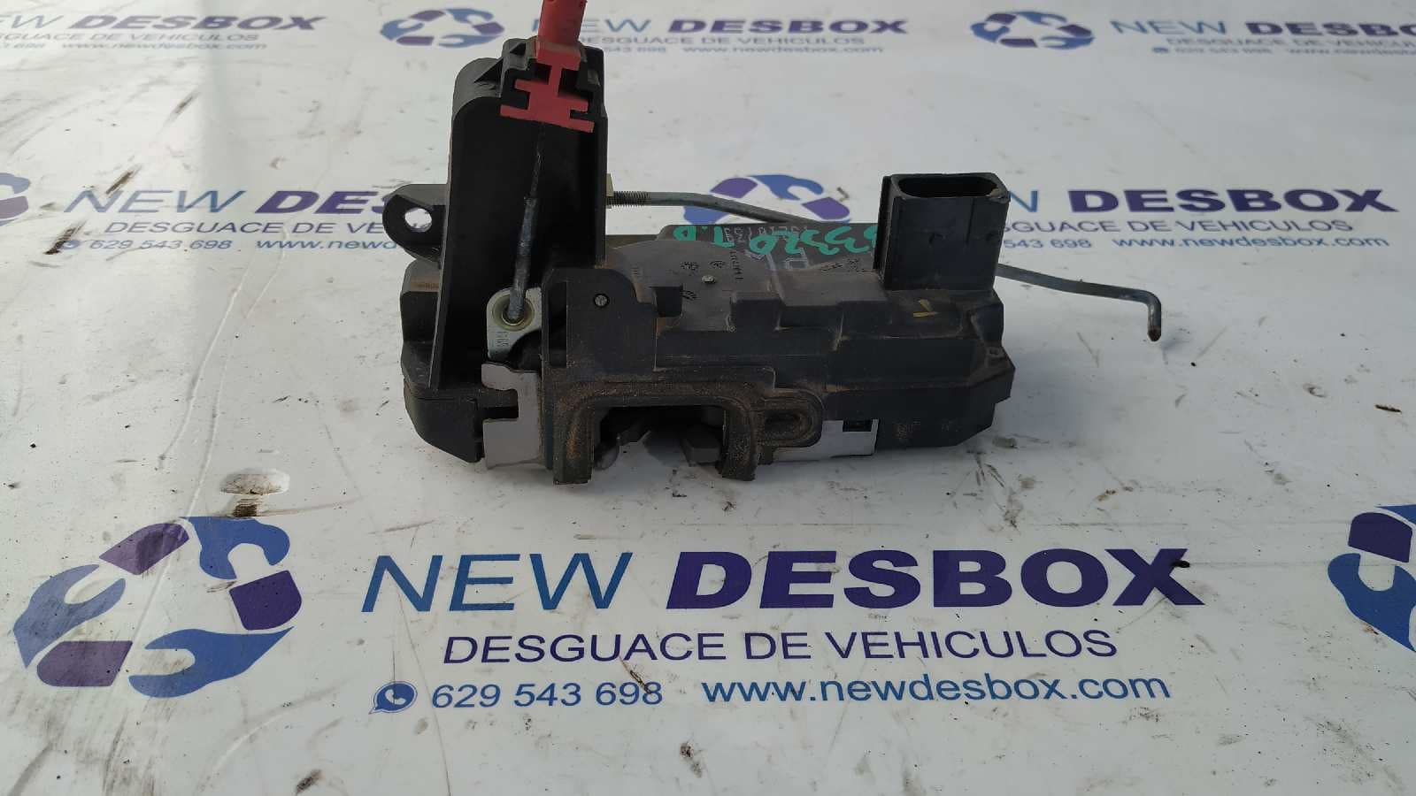 Recambio de CERRADURA PUERTA TRASERA DERECHA para OPEL ZAFIRA B Cosmo Z19DT referencia OEM IAM 13210739   - NEGRO 3