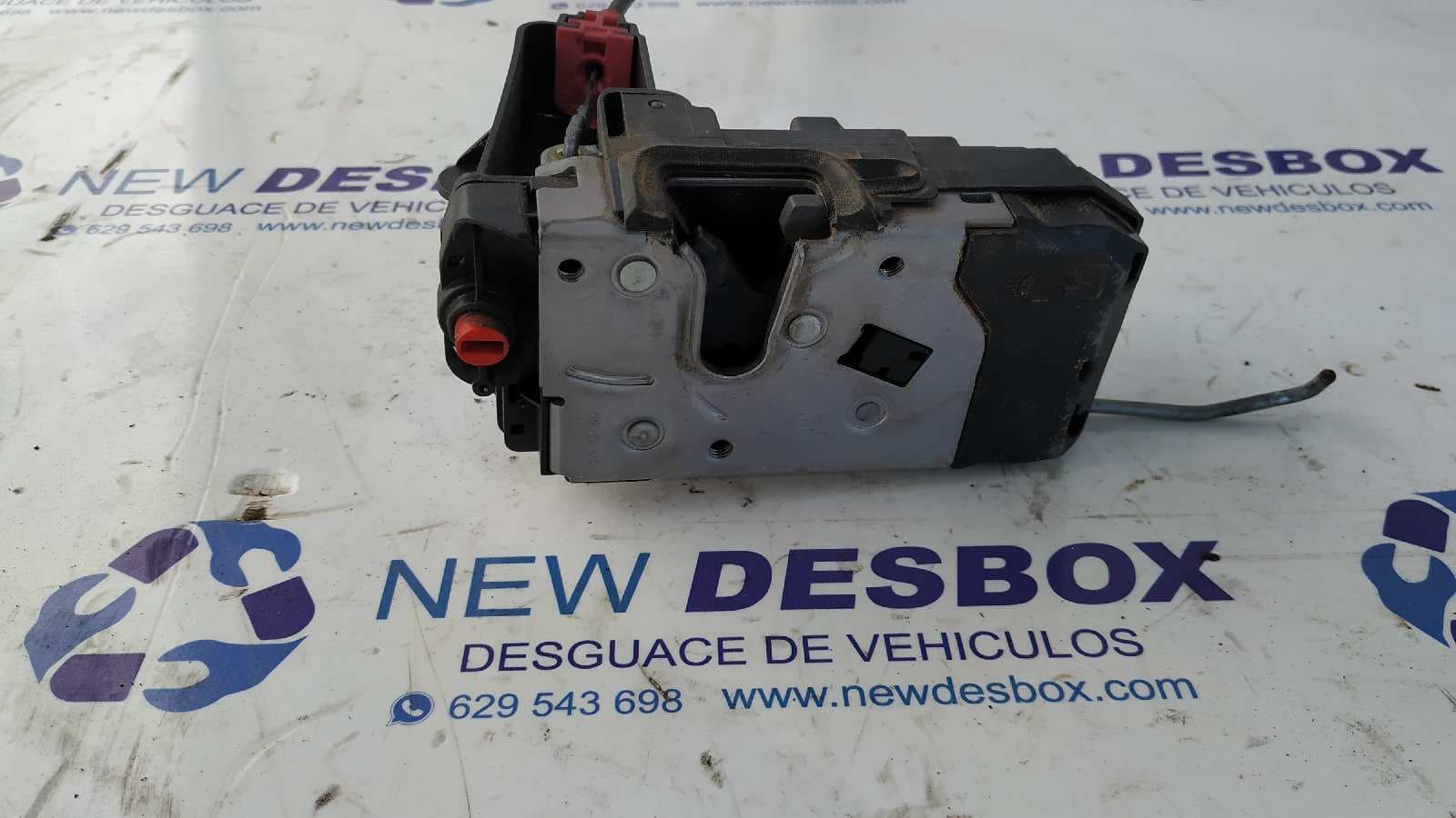 Recambio de CERRADURA PUERTA TRASERA DERECHA para OPEL ZAFIRA B Cosmo Z19DT referencia OEM IAM 13210739   - NEGRO 4