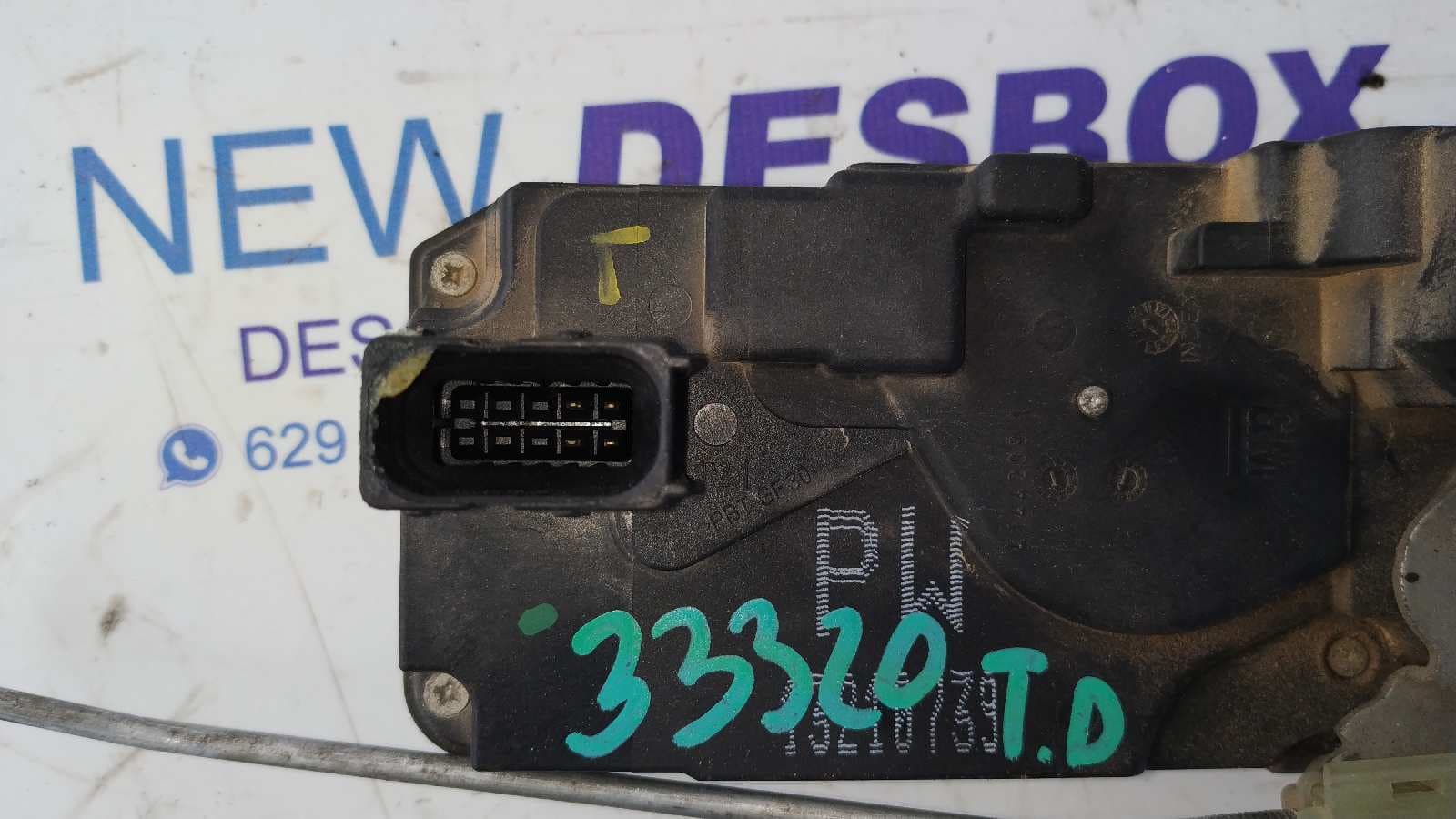 Recambio de CERRADURA PUERTA TRASERA DERECHA para OPEL ZAFIRA B Cosmo Z19DT referencia OEM IAM 13210739   - NEGRO 5