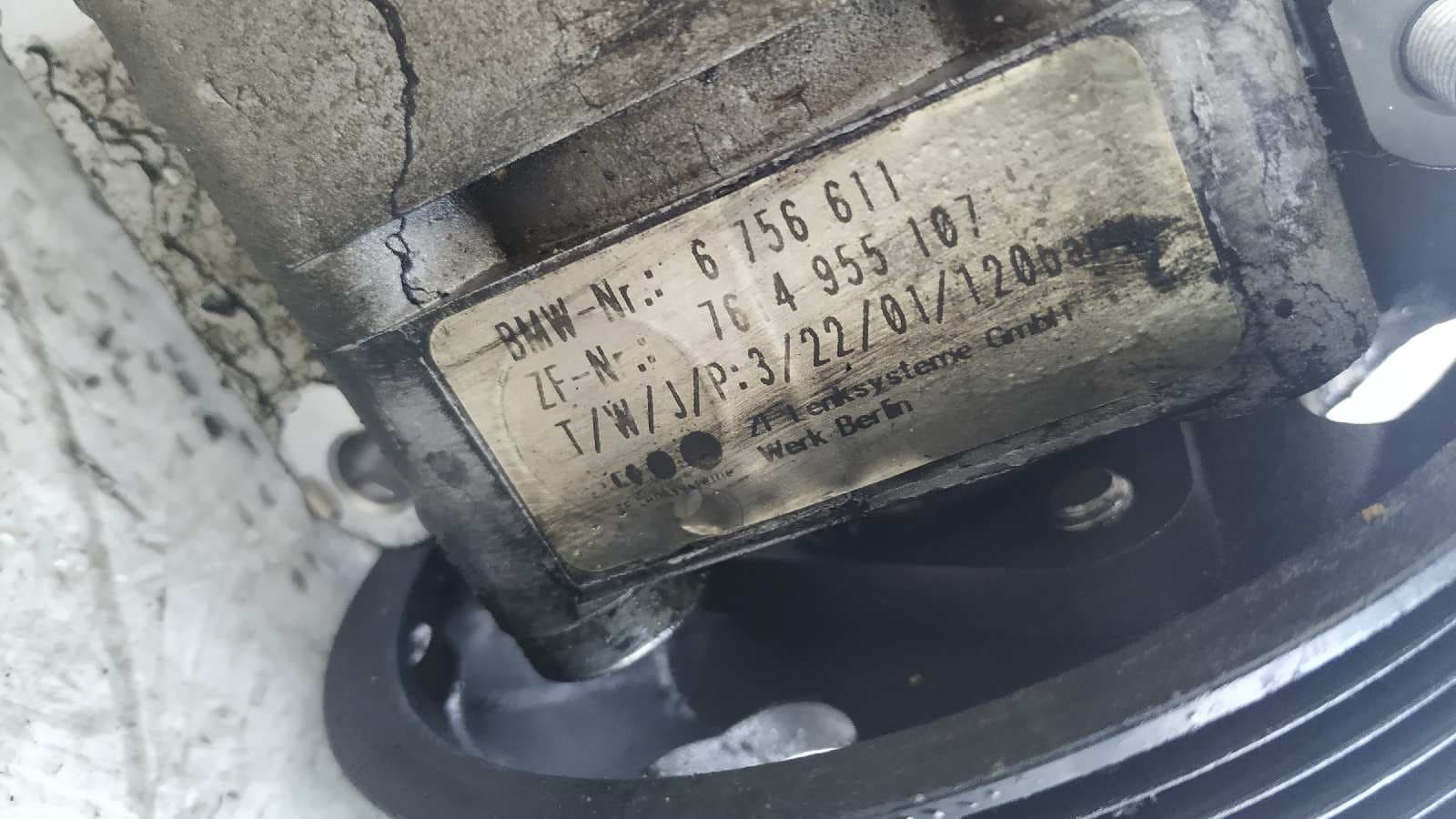 Recambio de BOMBA DIRECCION para BMW SERIE 3 COMPACT (E46) 316ti M Sport N42 referencia OEM IAM 6756611   - AZUL 6